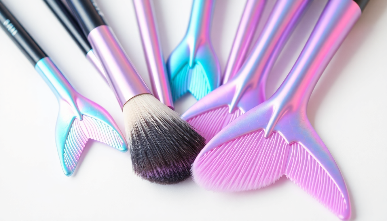 Top Mermaid Tail Makeup Brushes in 2025: Enhance Your Beauty Routine with Irresistible Designs and Performance