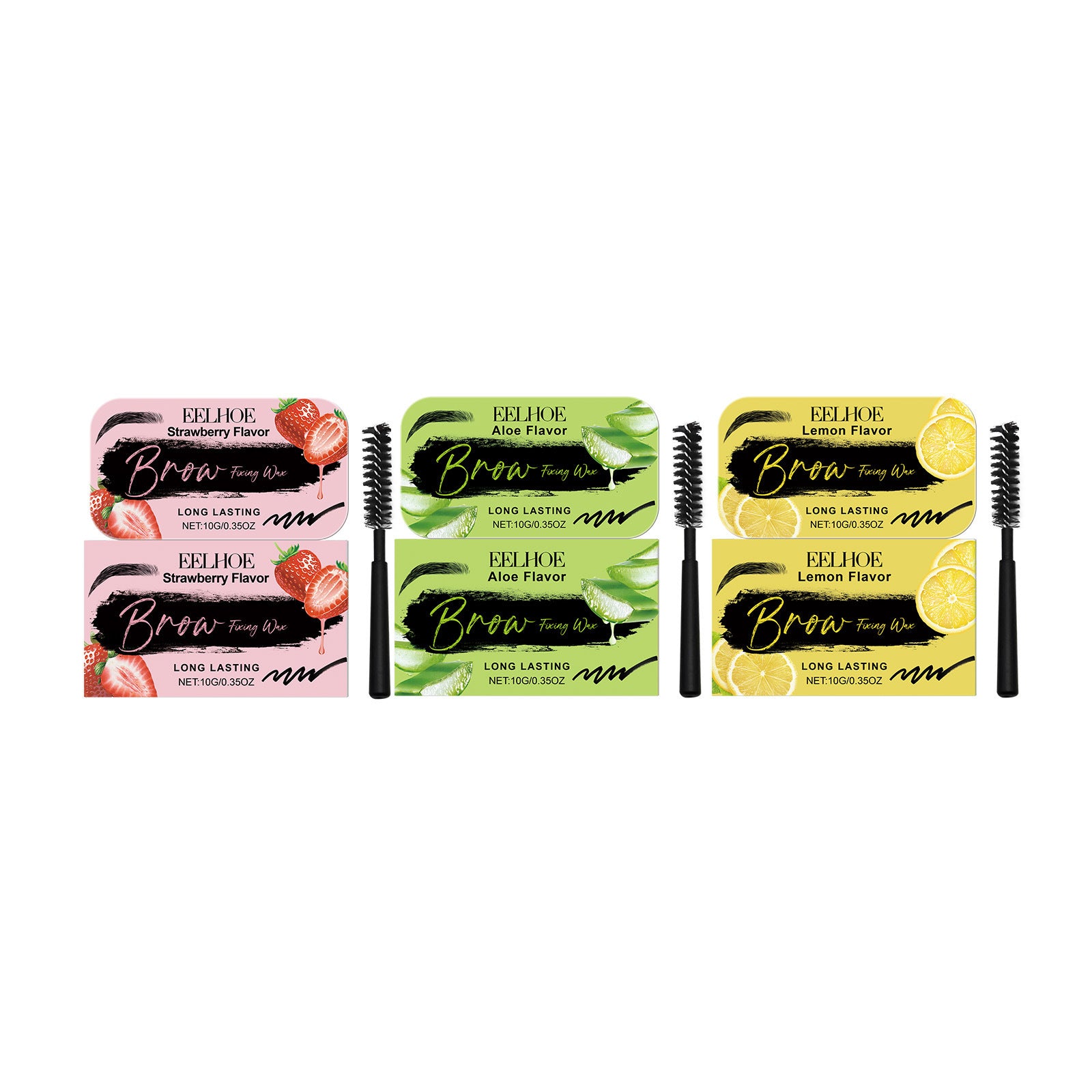 EELHOE Eyebrow Modeling Wax Three-dimensional Eyebrow Shaping Lasting Makeup Natural Eyebrow Hair Styling Cream EELHOE COSMETICS