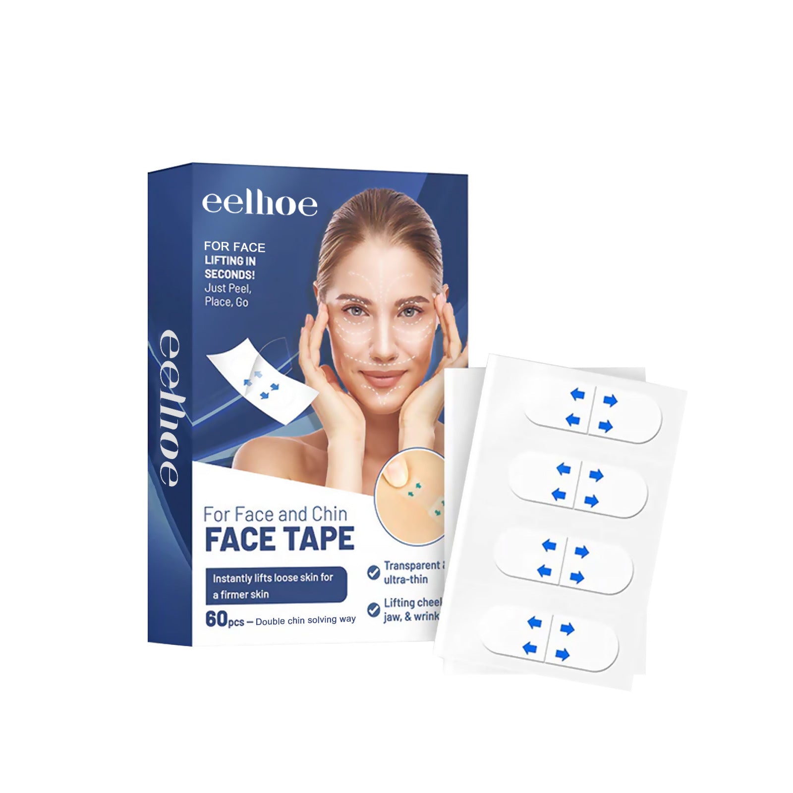EELHOE Face Lifting Paste Firming Lifting Face 60pcs EELHOE COSMETICS