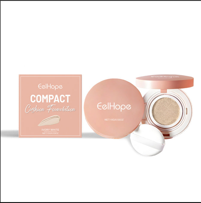 EELHOE Foundation Firming Air Cushion – Lightweight Coverage, Flawless Finish 15g Ivory EELHOE COSMETICS