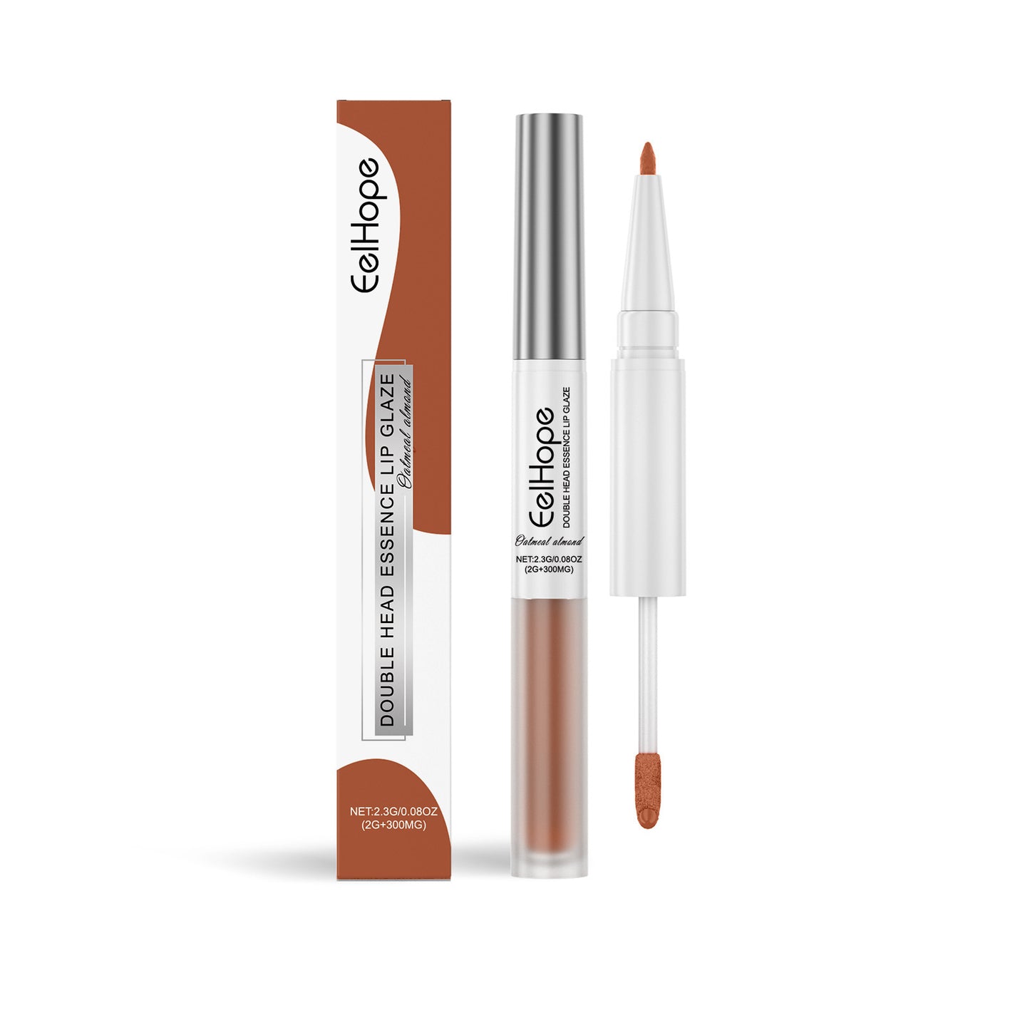 EELHOE Double-headed Outline Lips Liner & Lip Lacquer Pen Oat Almond EELHOE COSMETICS
