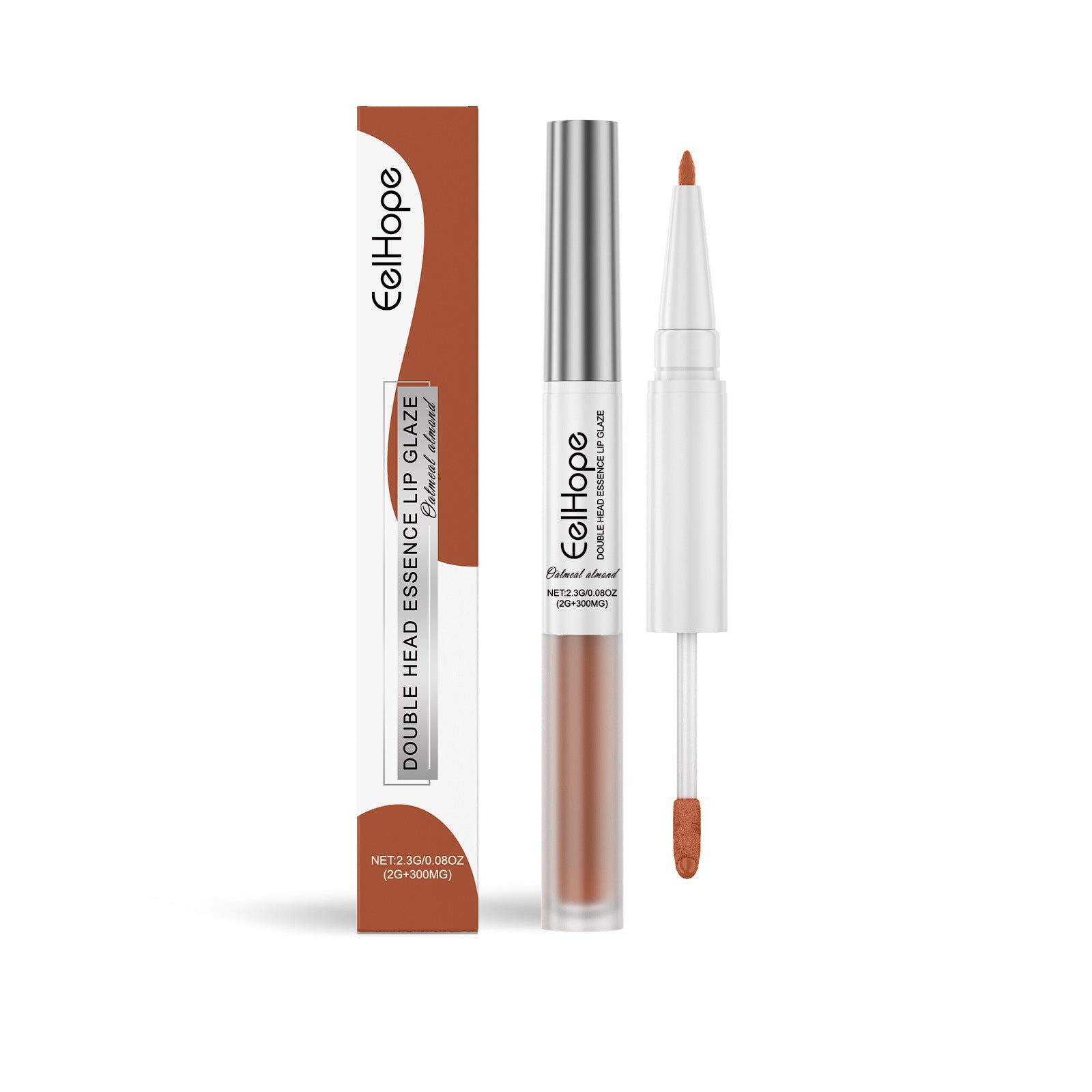 EELHOE Double-headed Lip Liner & Lip Lacquer Pen Oat Almond EELHOE COSMETICS