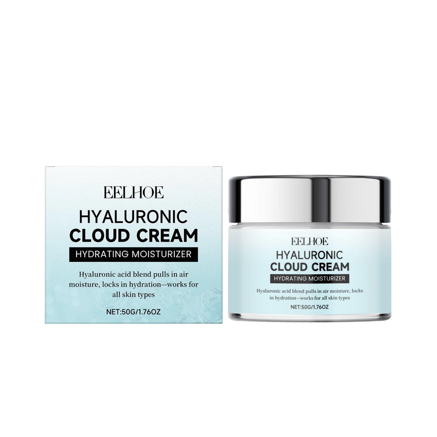 Crema hidratante nutritiva con ácido hialurónico