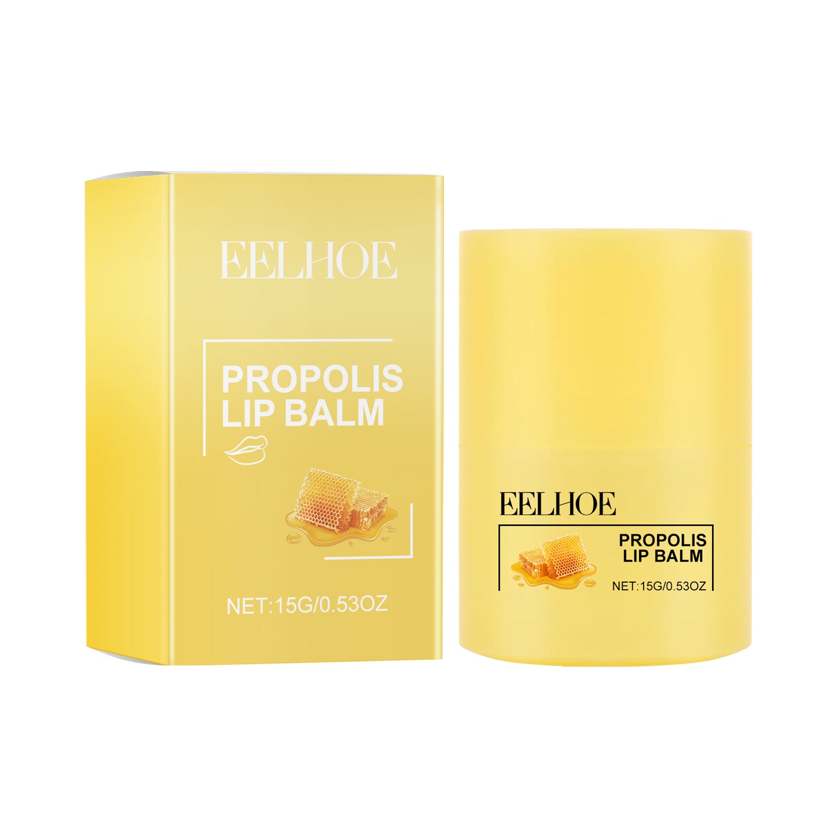 EELHOE Honey Moisturizing Lip Balm Nourish Soft Lips 15g EELHOE COSMETICS