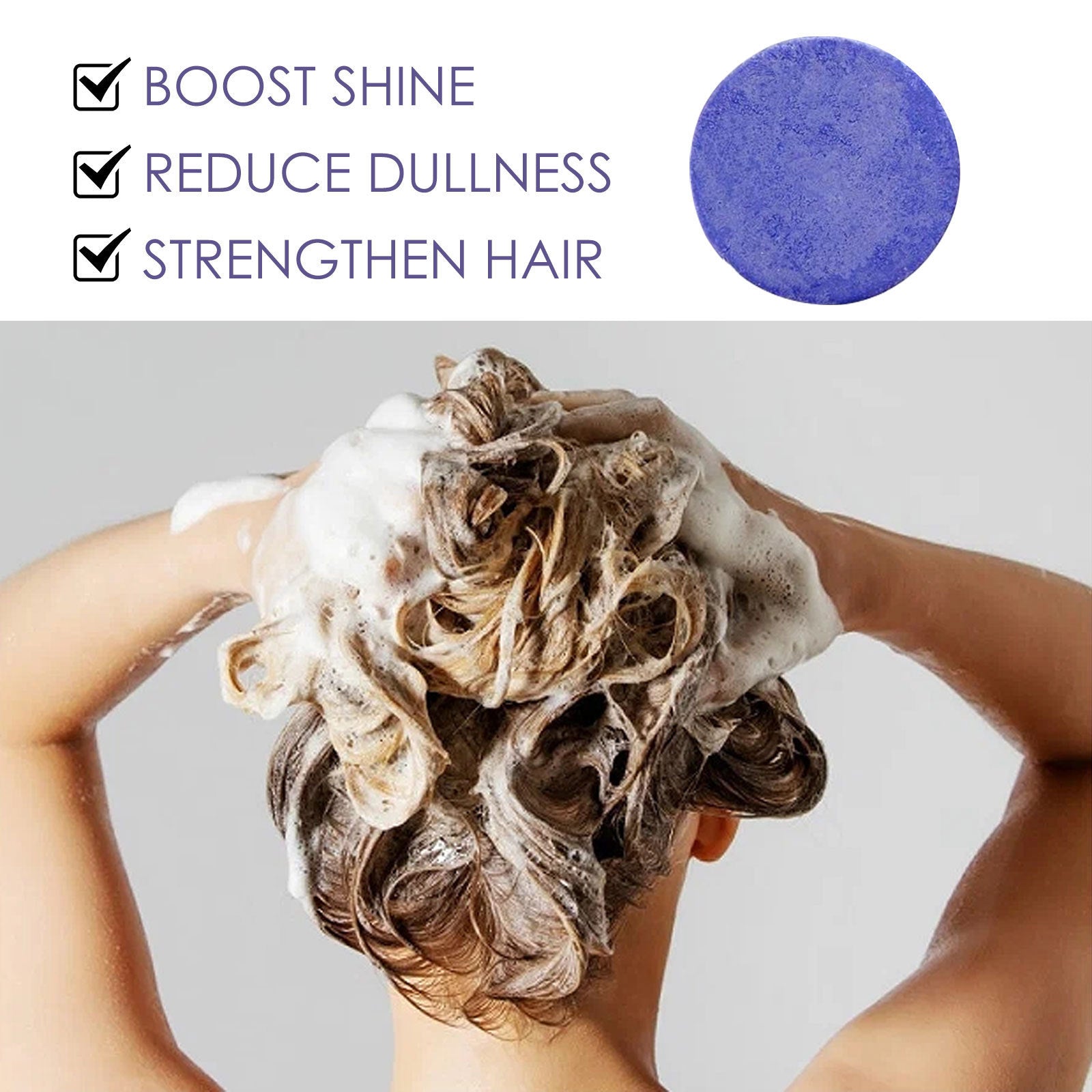 Eelhoe Biotin Purple Shampoo Soap – Scalp Cleansing & Hair Repair for Vibrant, Healthy Hair EELHOE COSMETICS
