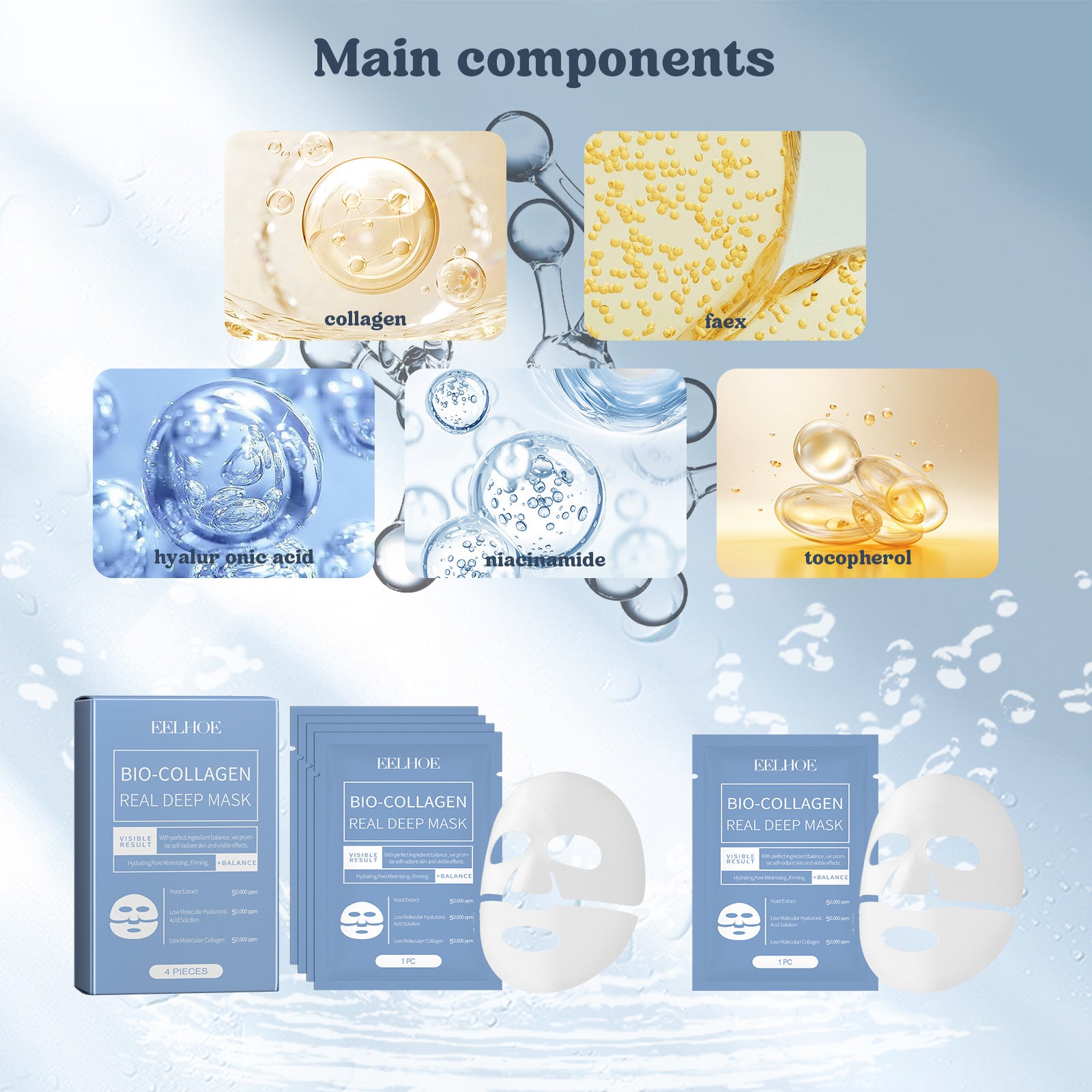 EELHOE BIO Collagen Mask – Smooth and Tender Skin Solution EELHOE COSMETICS