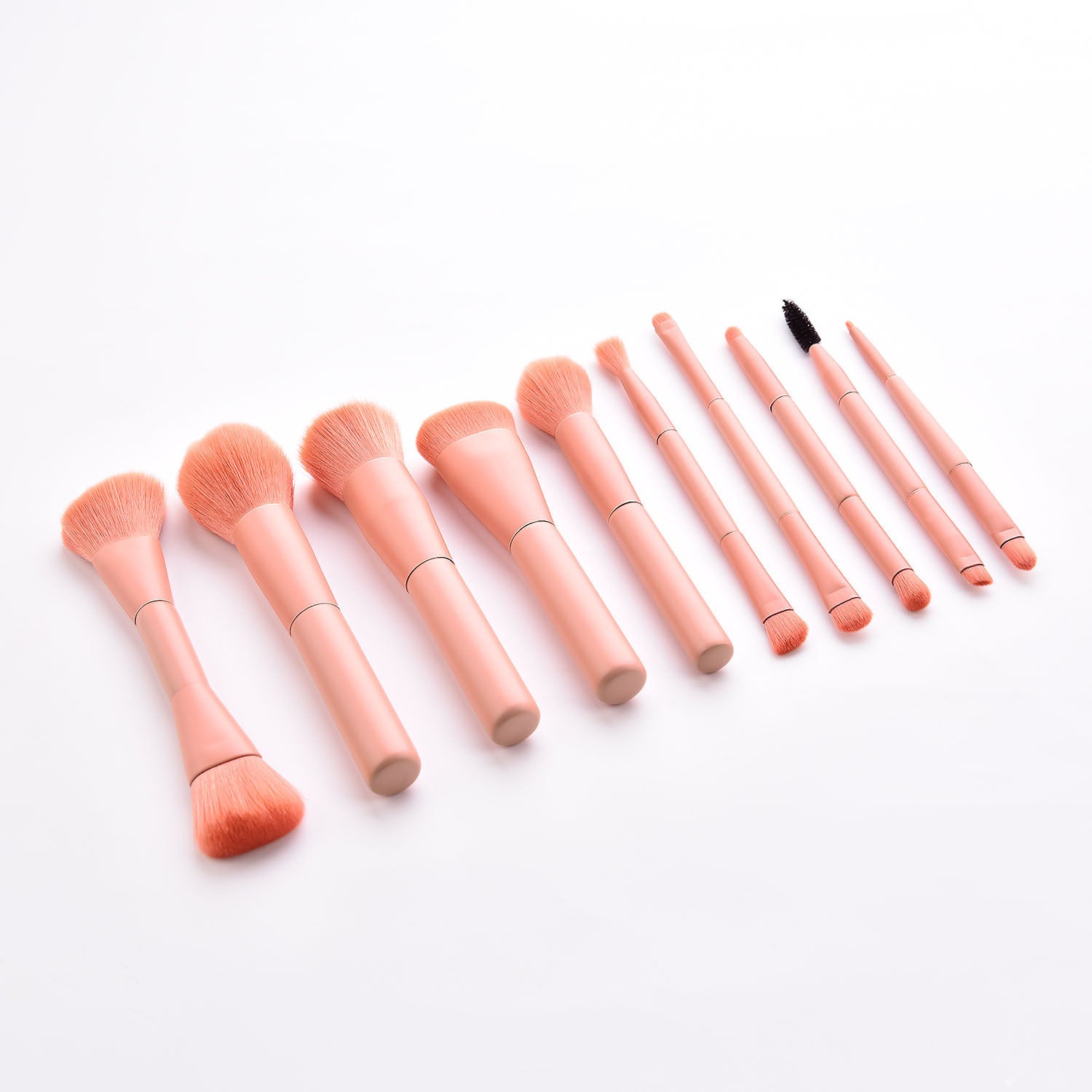 EELHOE Makeup Brushes Set - 10pcs Pink