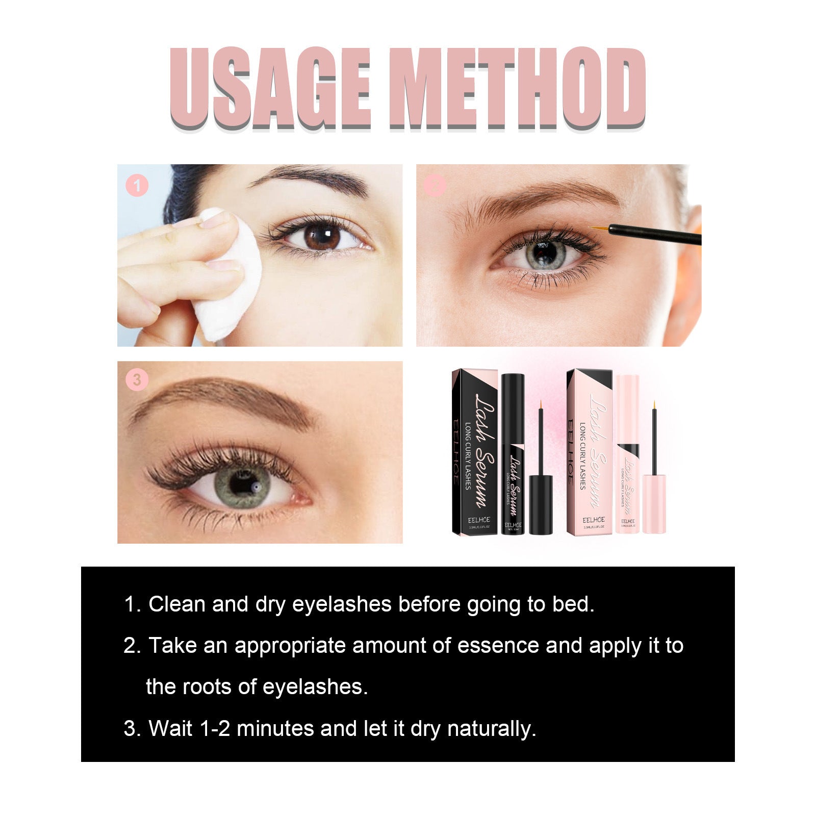 EELHOE eyelash growth serum EELHOE COSMETICS