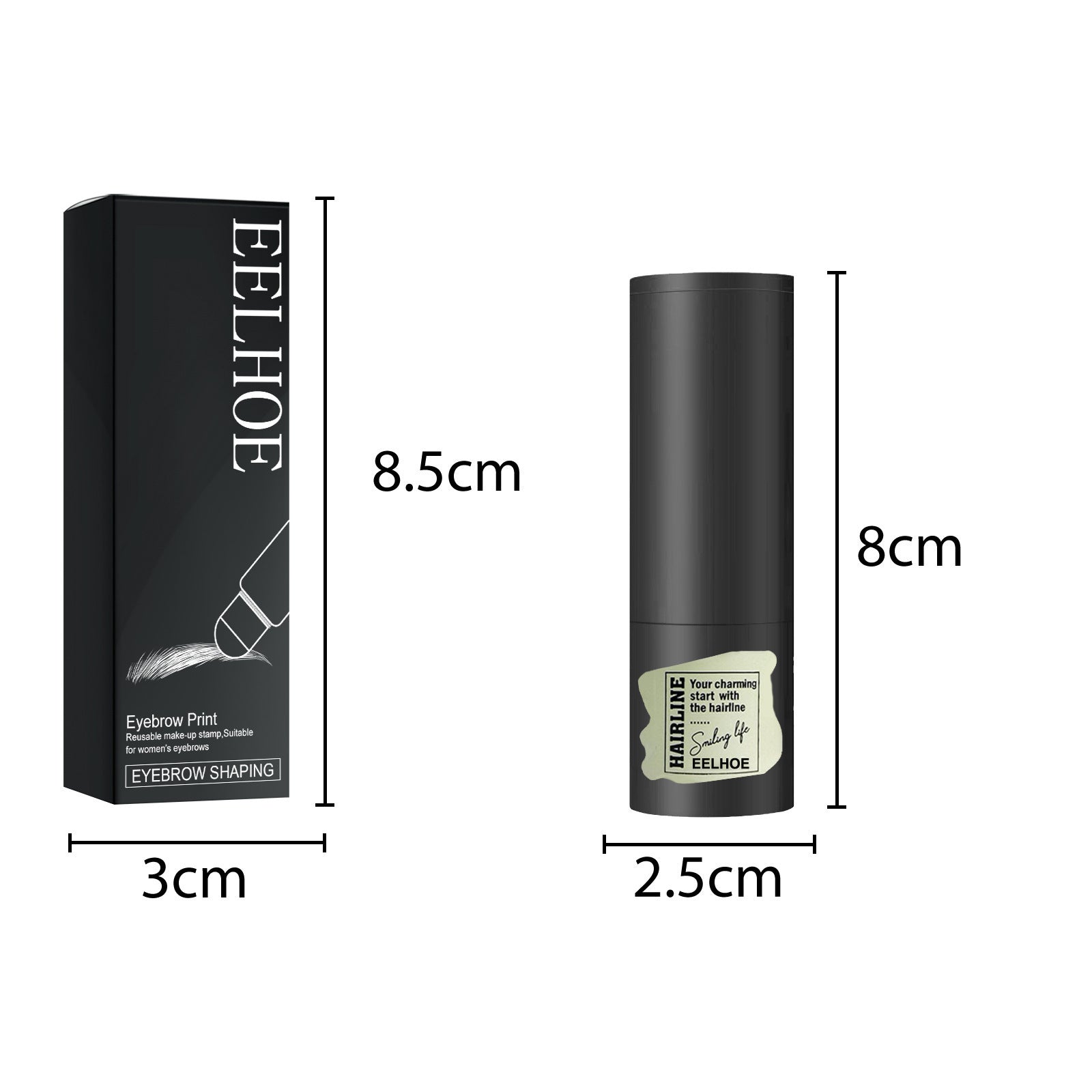 EELHOE Eyebrow Print Set Natural Quick Eyebrow Stencil Makeup EELHOE COSMETICS