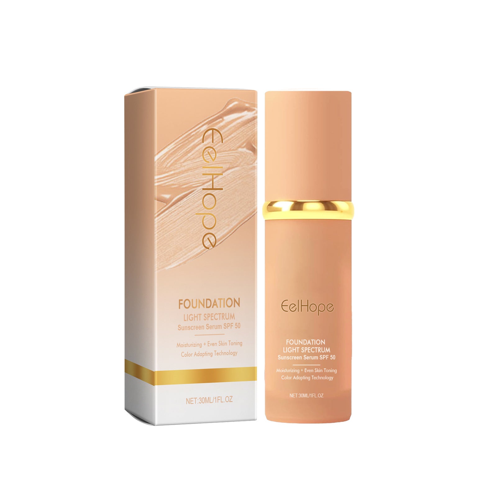 EELHOE Foundation Natural Lightweight Concealer & Moisturizer Liquid Foundation – Hydrate, Cover, Glow 30ml 30ml EELHOE COSMETICS