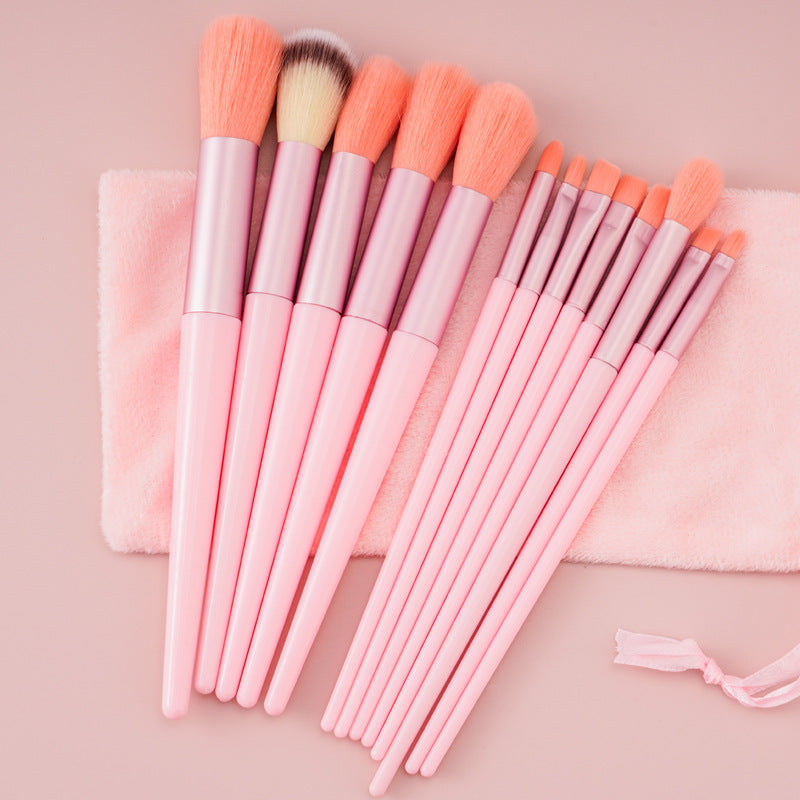 13Pcs Makeup Brush Set Make Up Concealer Brush Blush Powder Brush Eye Shadow Highlighter Foundation Brush Cosmetic Beauty Tools EELHOE COSMETICS