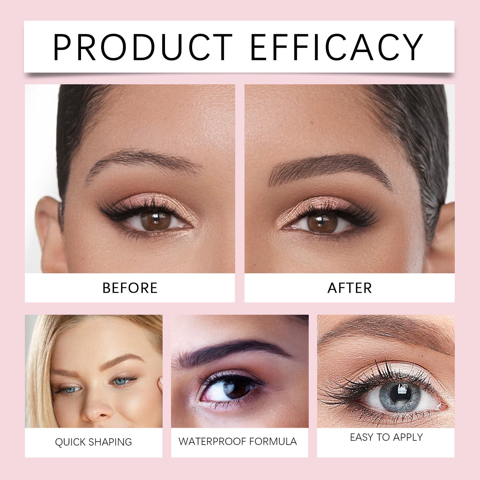 EELHOE Eyebrow Modeling Wax Three-dimensional Eyebrow Shaping Lasting Makeup Natural Eyebrow Hair Styling Cream EELHOE COSMETICS