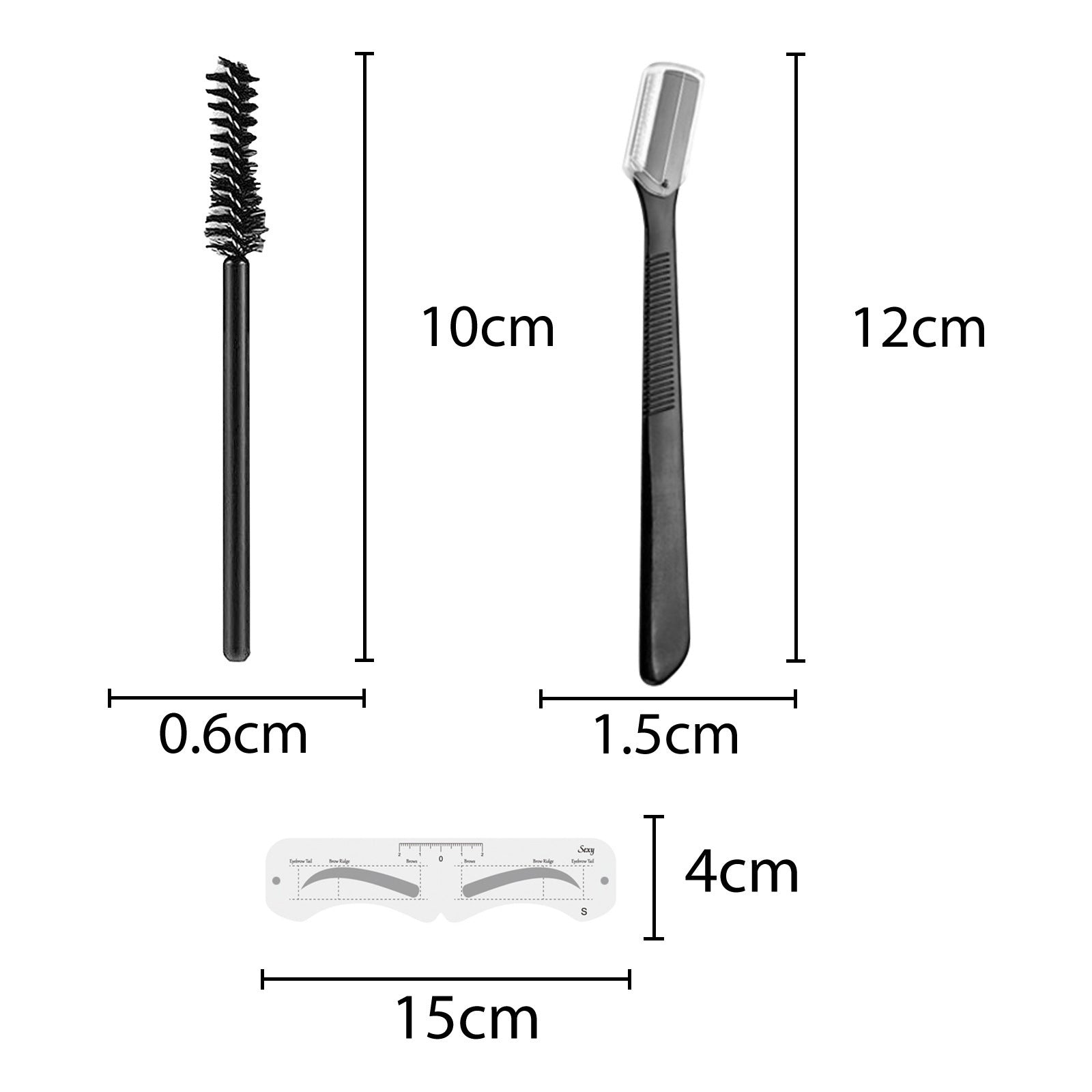 EELHOE Eyebrow Print Set Natural Quick Eyebrow Stencil Makeup EELHOE COSMETICS