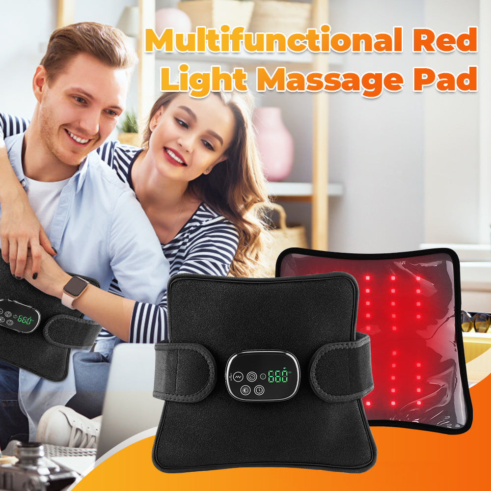 EELHOE LED Red Light Physical Therapy Belt – Multi-function Far Infrared Hot Compress
