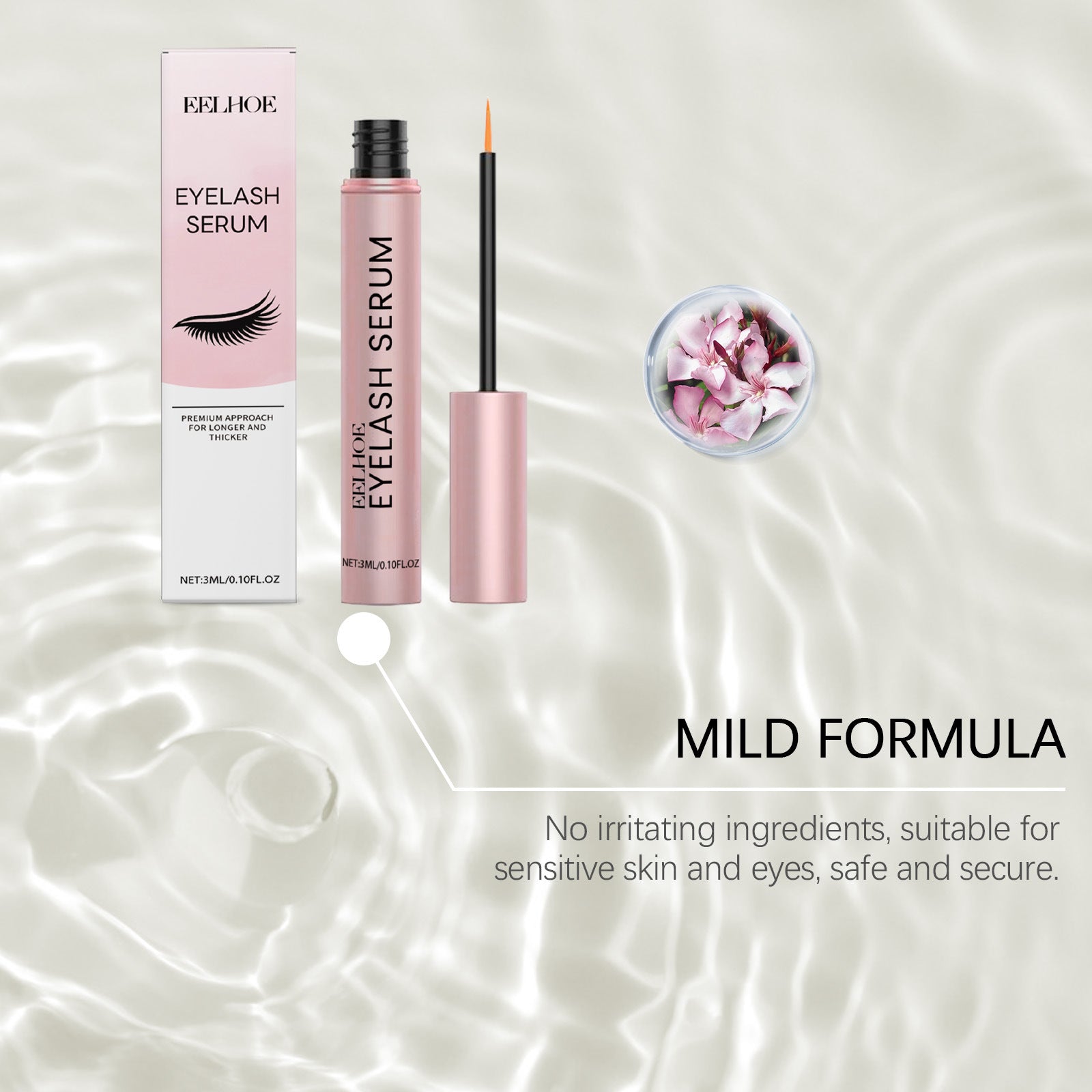 EELHOE Eyelash Growth Serum – Longer, Fuller, Stronger Lashes in Weeks
