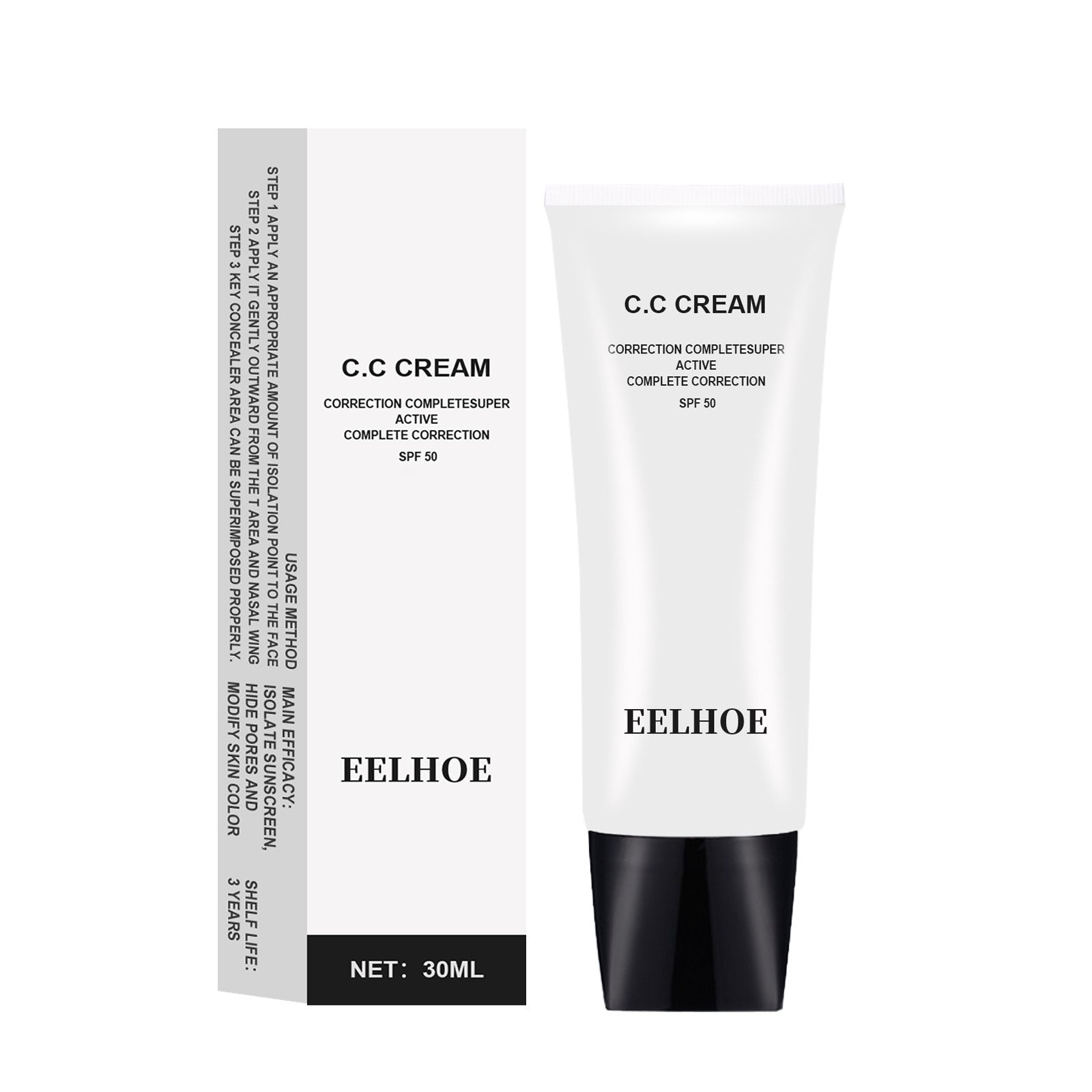 Eelhoe Makeup Primer Natural Ivory White Soft Before Makeup EELHOE COSMETICS