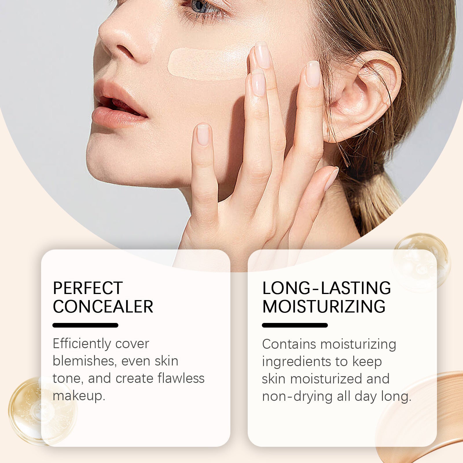 EELHOE Foundation Natural Lightweight Concealer & Moisturizer Liquid Foundation – Hydrate, Cover, Glow 30ml EELHOE COSMETICS