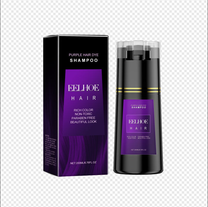 EELHOE Hair Dye Shampoo – Long-lasting Vibrant Hair Color & Shine in One Step