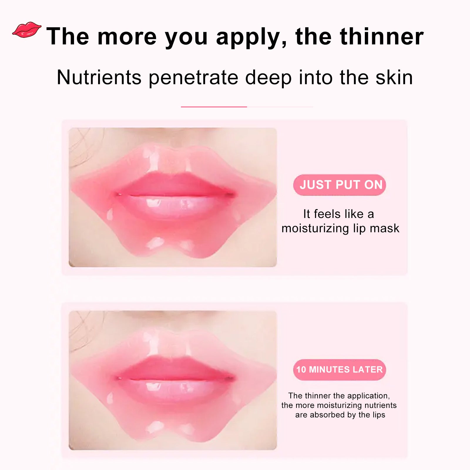 Eelhoe Cherry Crystal Lip Balm Fade Lip Lines Hydrating Moisturizing And Nourishing EELHOE COSMETICS