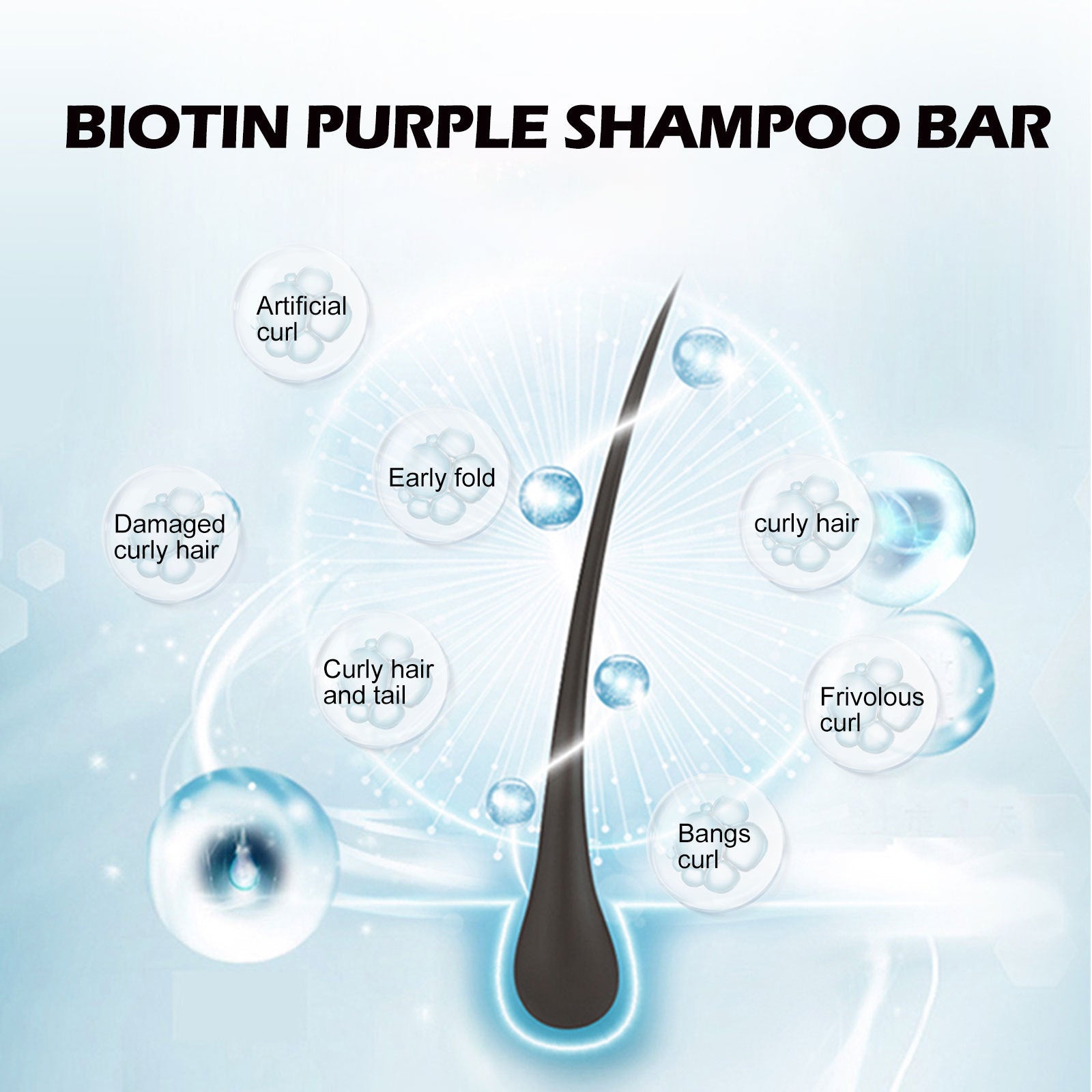 Eelhoe Biotin Purple Shampoo Soap – Scalp Cleansing & Hair Repair for Vibrant, Healthy Hair EELHOE COSMETICS