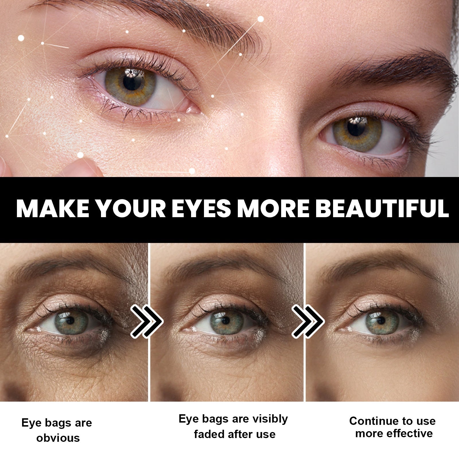 EELHOE Eye Firming Lifting Eye Bag Cream – Advanced Wrinkle-Fading and Puffiness Solution EELHOE COSMETICS