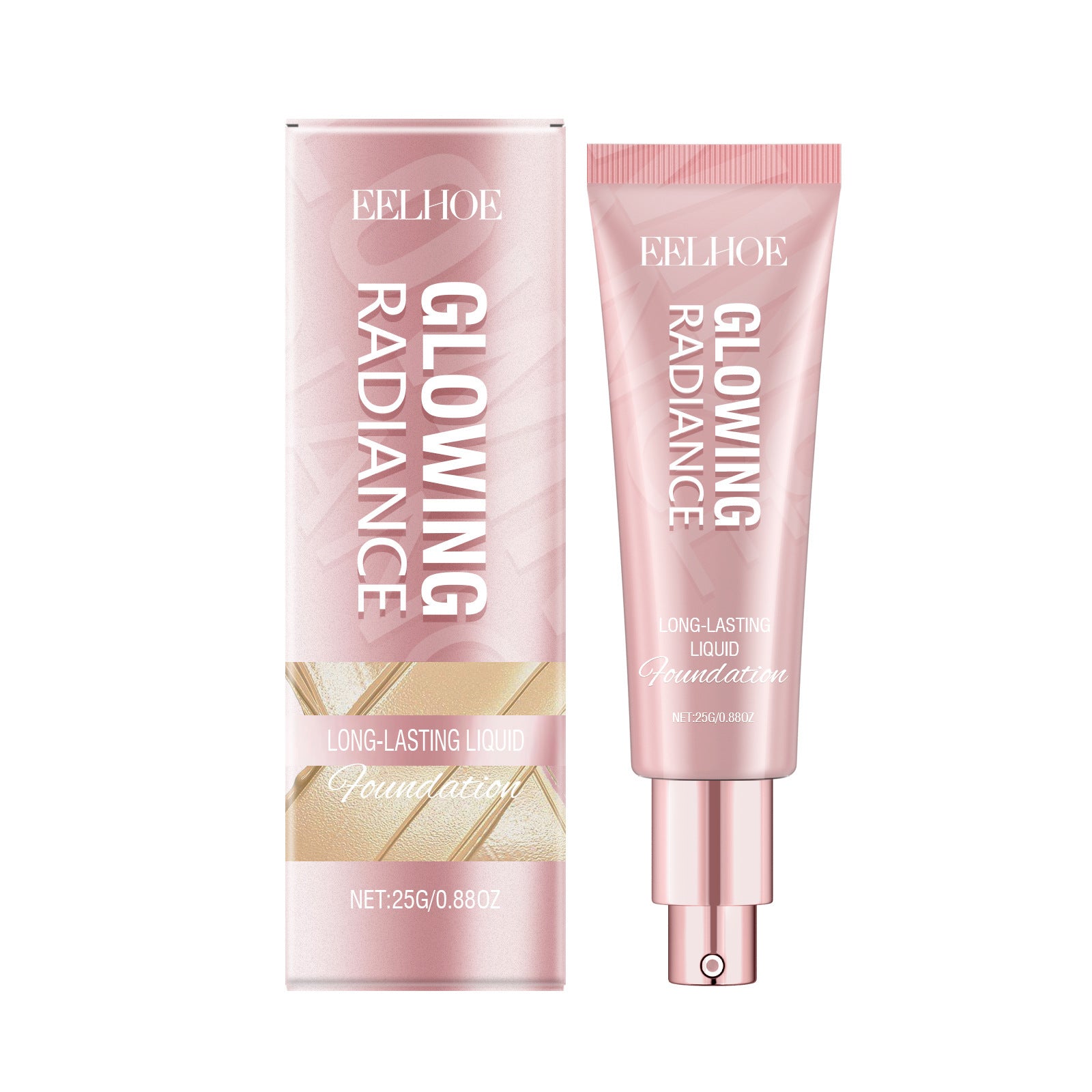 EELHOE Lightweight Longwear Foundation – Smear-proof, Flawless Finish Wheat Color 25g EELHOE COSMETICS