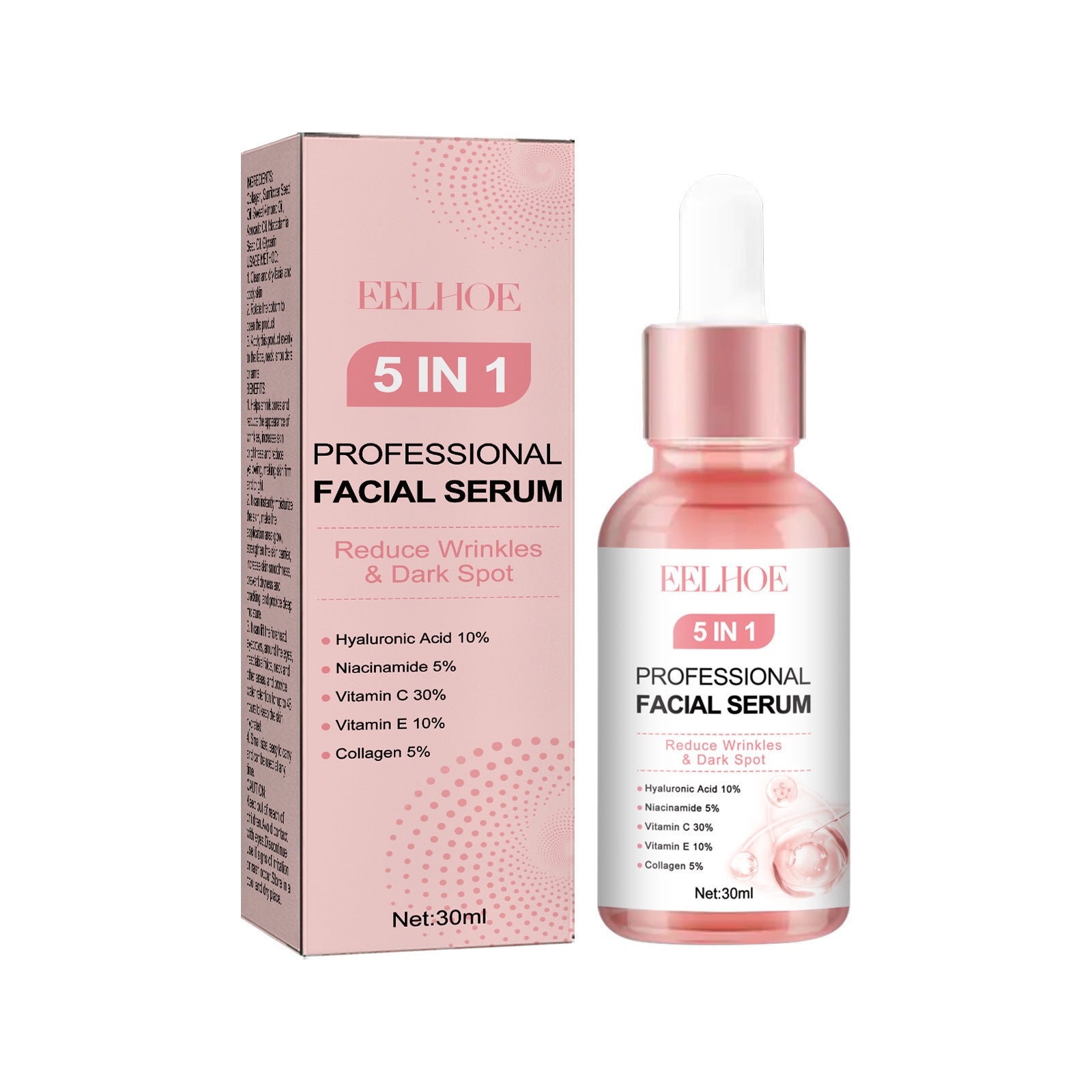 EELHOE Facial Care Gentle Cleansing And Hydrating Moisturizing Skin Repair Firming Facial Essence EELHOE COSMETICS