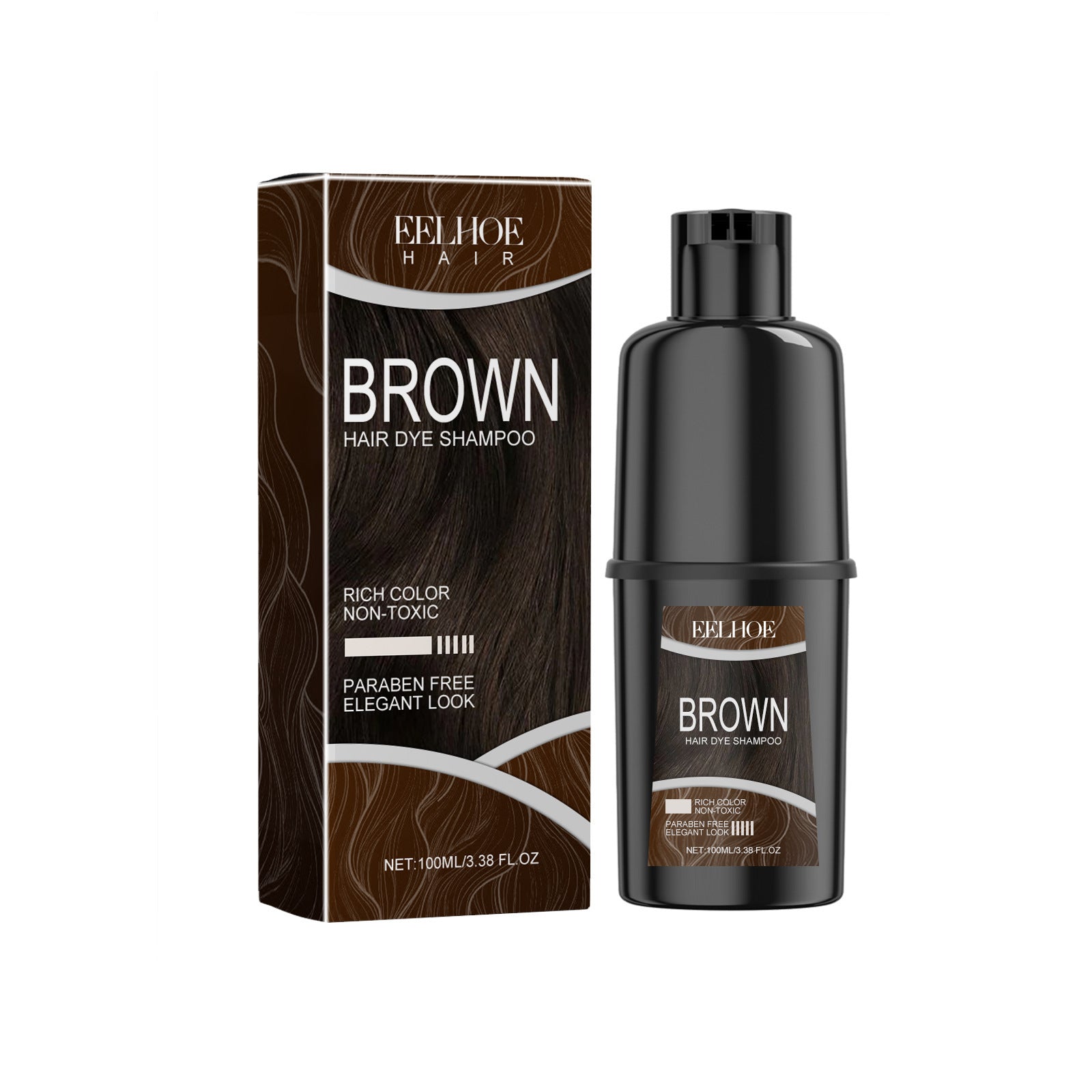 EELHOE Herbal Plant Extract Nourishing Shampoo – Long-Lasting Color & Silky Soft Hair