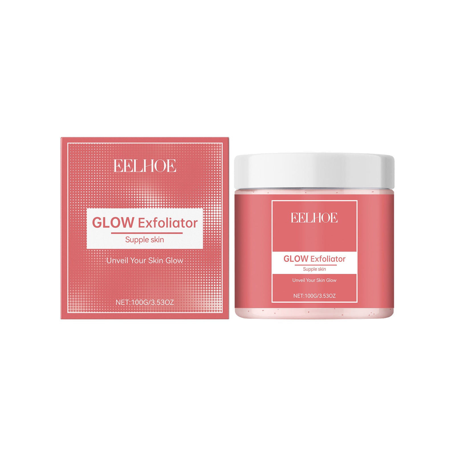 Eelhoe Whitening Facial Scrub Gentle Cleansing Exfoliating 100g EELHOE COSMETICS