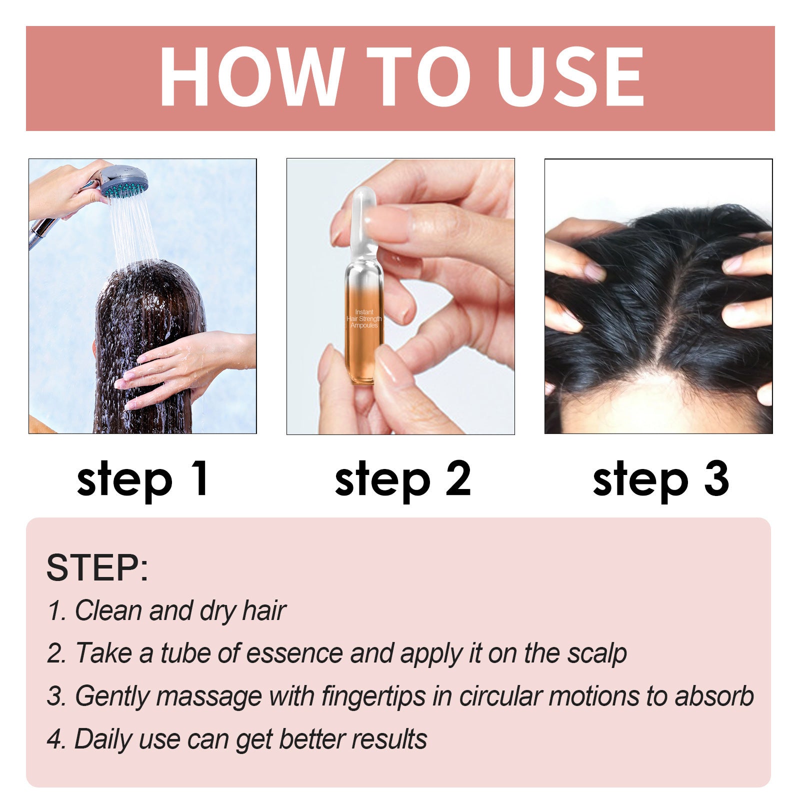 EELHOE Hair Strength Ampoules – Scalp Massage Solution for Healthy, Stronger Hair EELHOE COSMETICS
