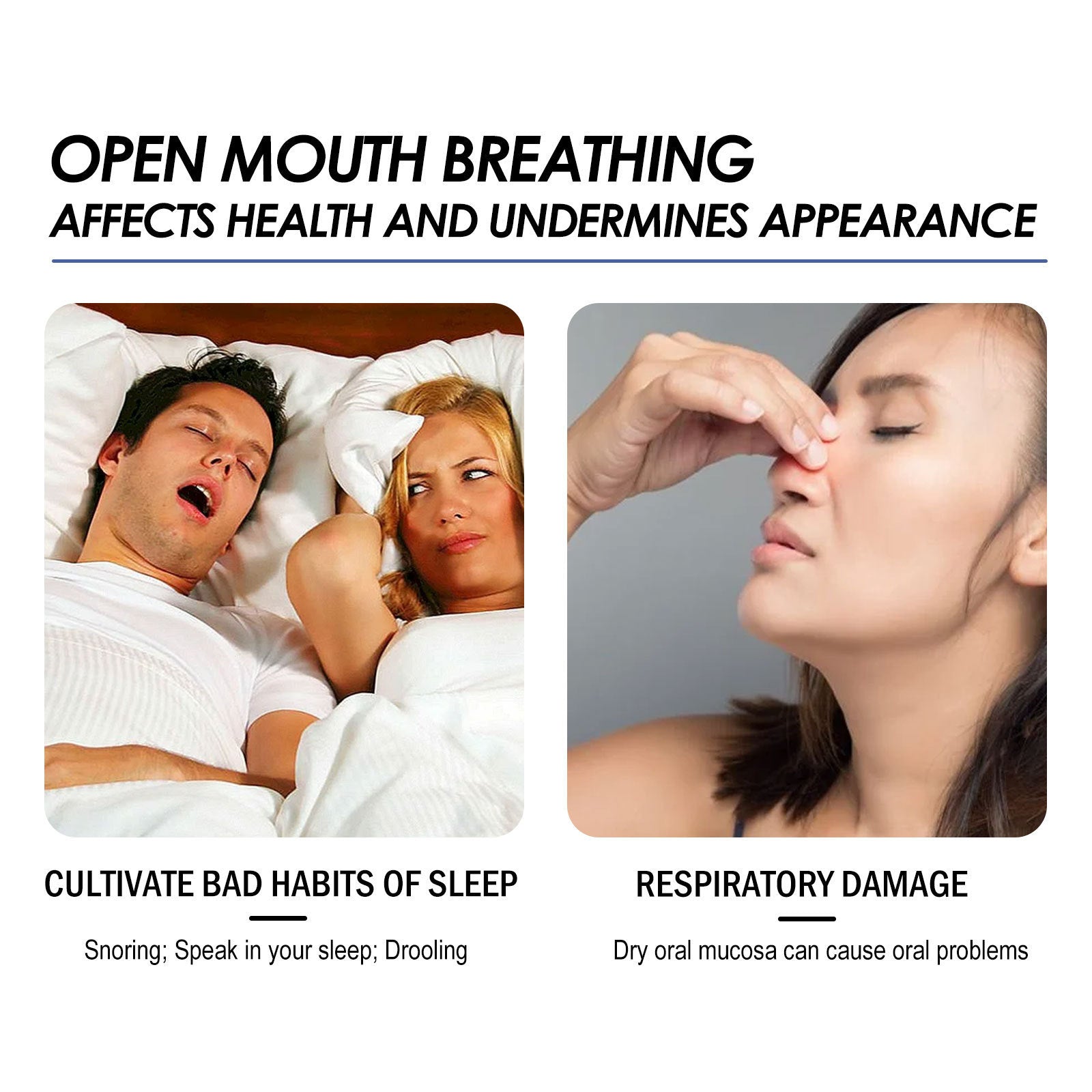 EELHOE Anti-snoring Teeth Brace Anti-snoring Anti-grinding Breathing Smooth Braces EELHOE COSMETICS