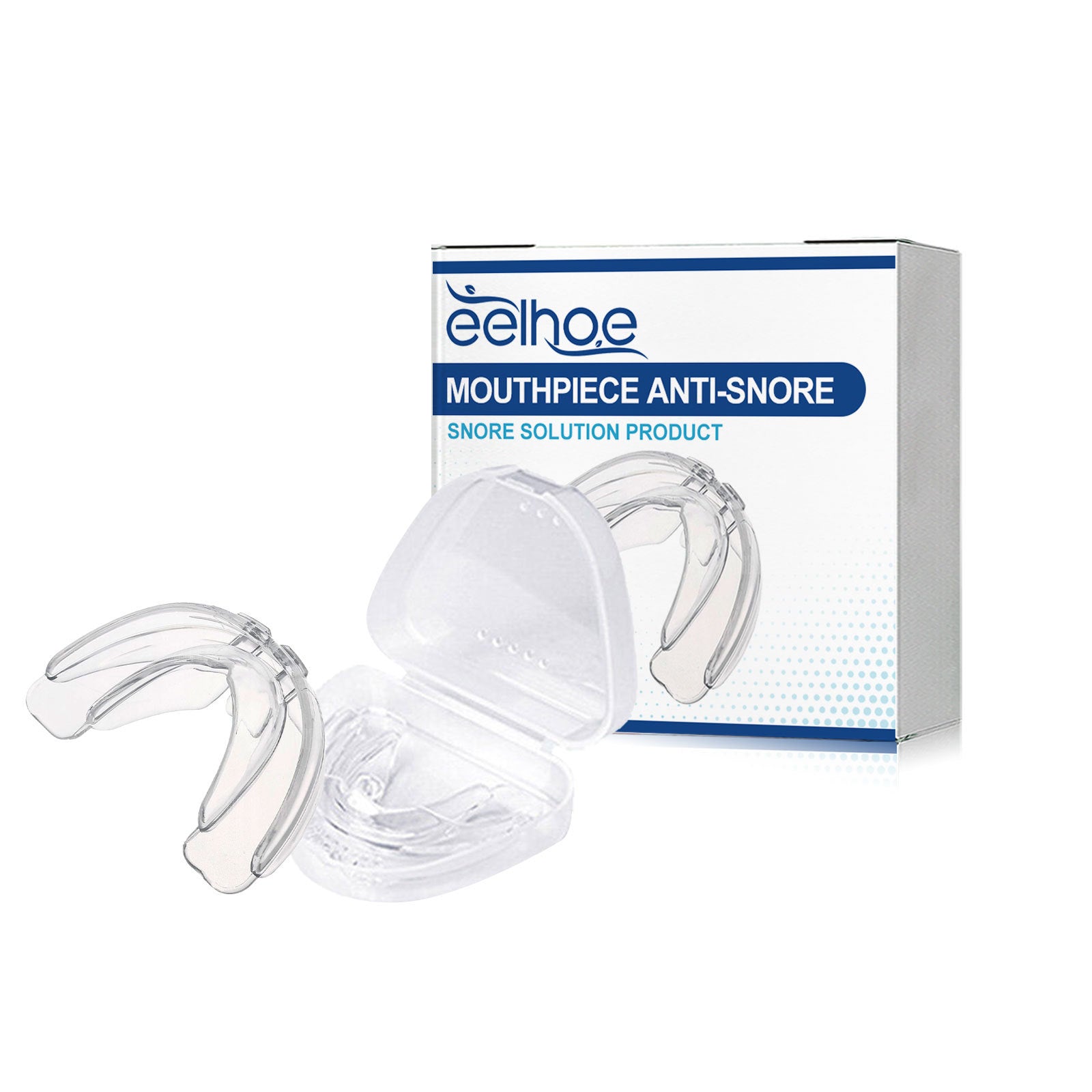 EELHOE Anti-snoring Teeth Brace Anti-snoring Anti-grinding Breathing Smooth Braces 1pcs Per Box EELHOE COSMETICS