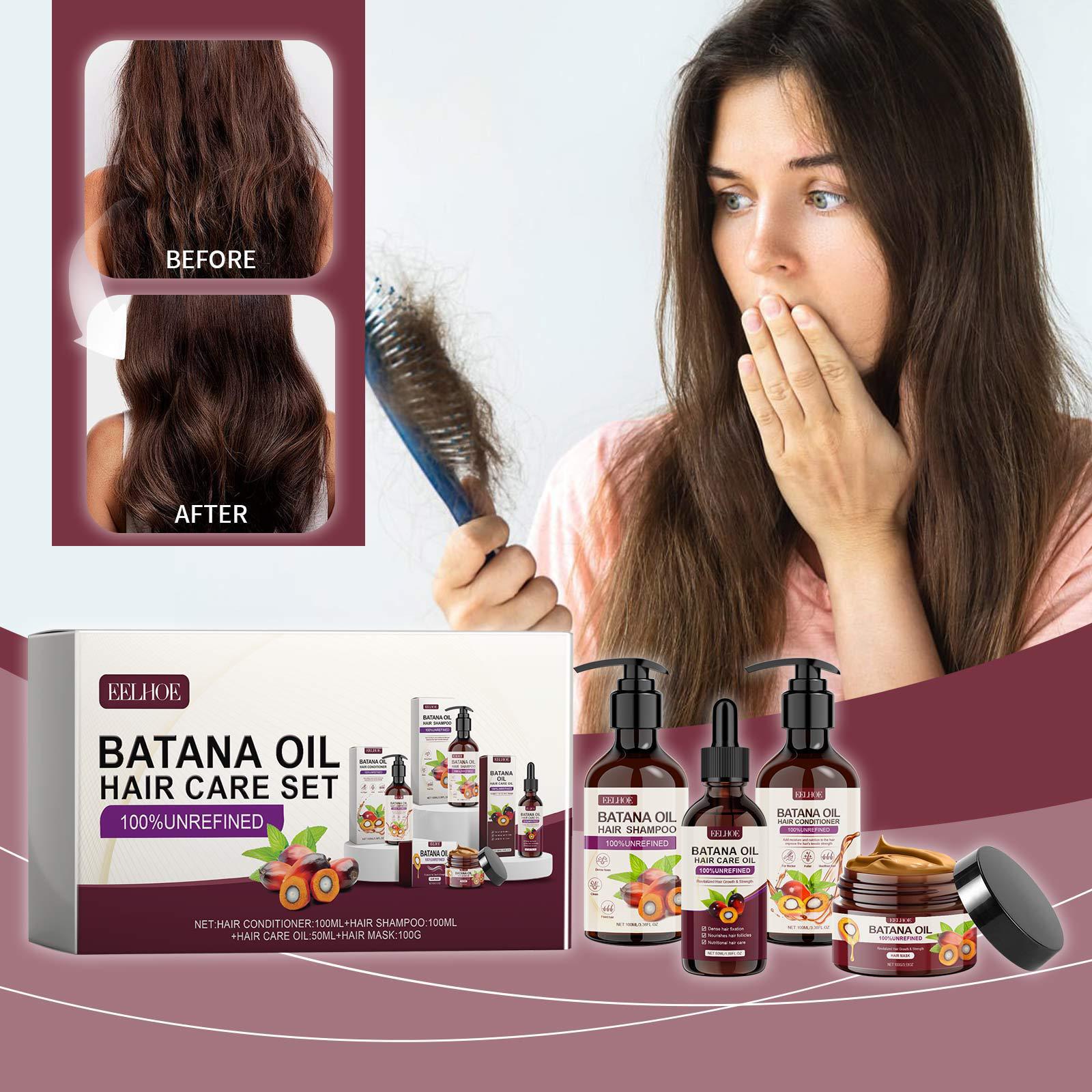 EELHOE Batana Oil Abundance Hair Care Set Repair EELHOE COSMETICS
