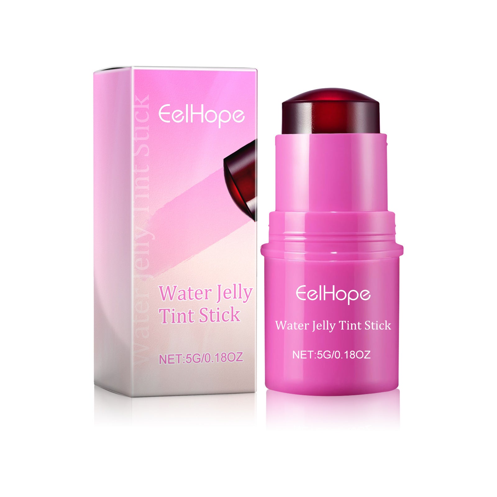 EELHOE Blush Water Jelly Lip Stick Gloss Stick Berry Color EELHOE COSMETICS