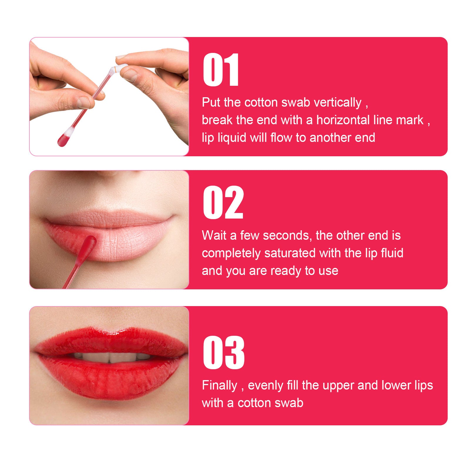 EELHOE Cotton Stick Lip Glaze Cigarette Box Red EELHOE COSMETICS