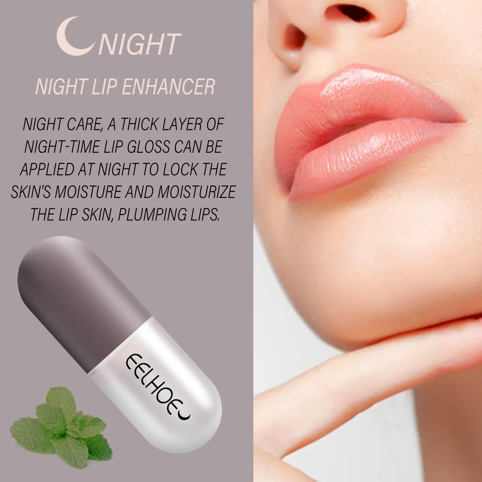 Eelhoe Day And Night Plump Lip Enhancer Moisturizing Capsule Hydrating Lips EELHOE COSMETICS