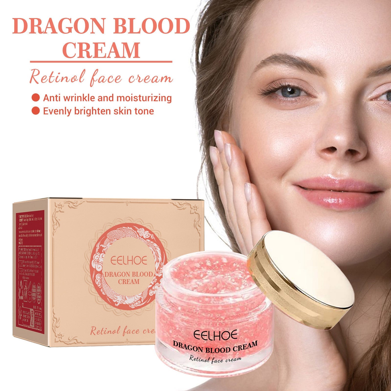 Eelhoe dragon's blood Retinol cream Compact Face Cream EELHOE COSMETICS