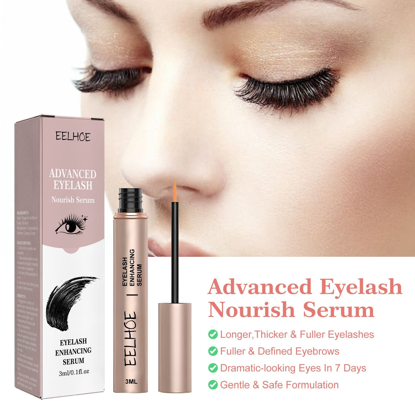EELHOE Eyelash Growth Serum /Eyebrow Growth serum EELHOE COSMETICS