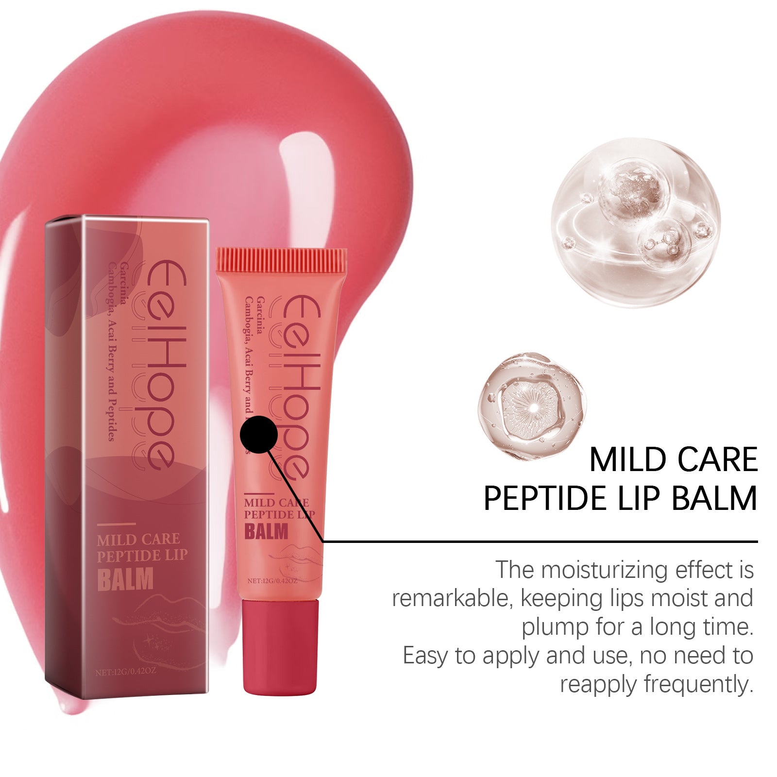 EELHOE Gentle Moisturizing Lip Balm Hydrating Soft EELHOE COSMETICS