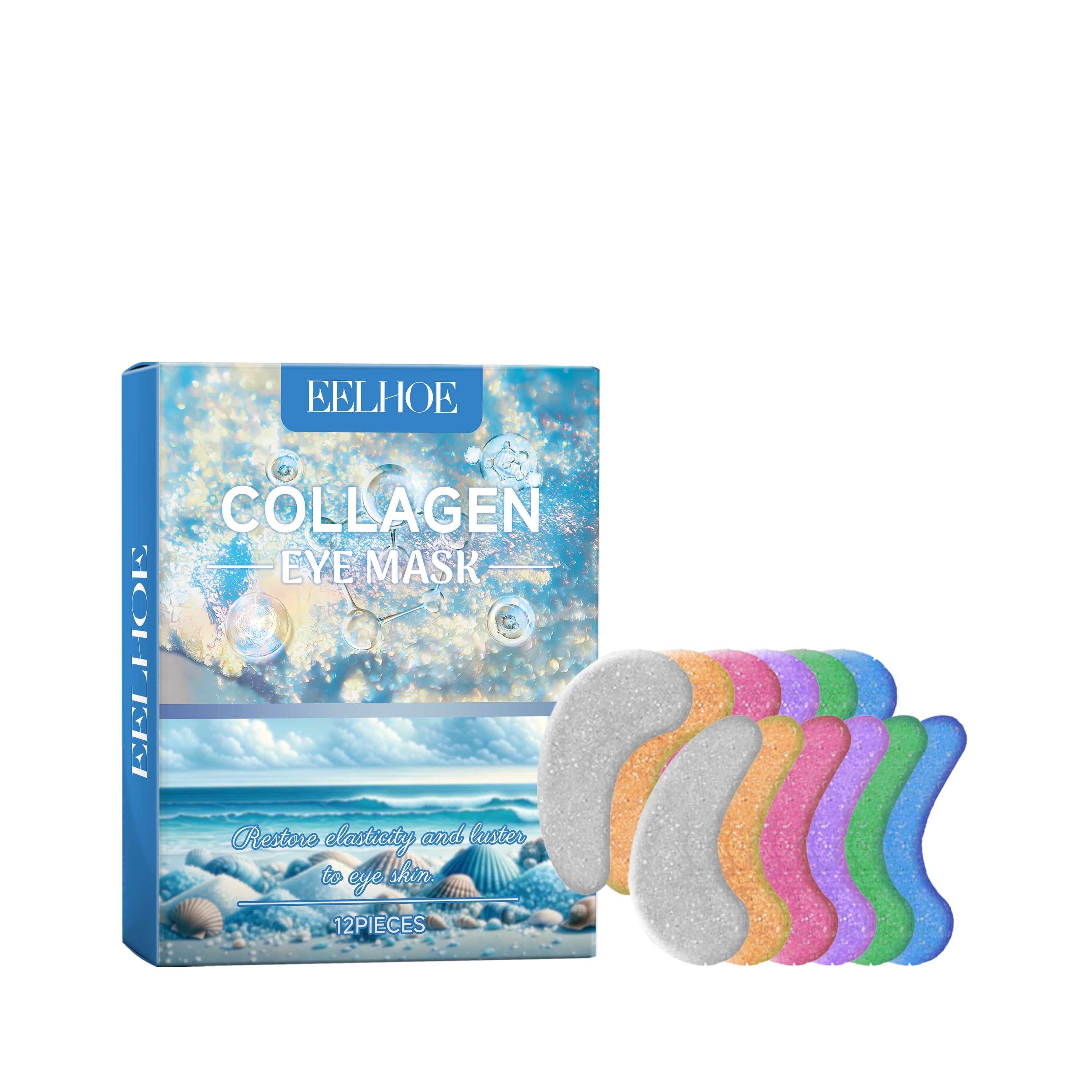 EELHOE Hyaluronic Acid & Collagen Eye Mask 12Pcs Eye mask EELHOE COSMETICS