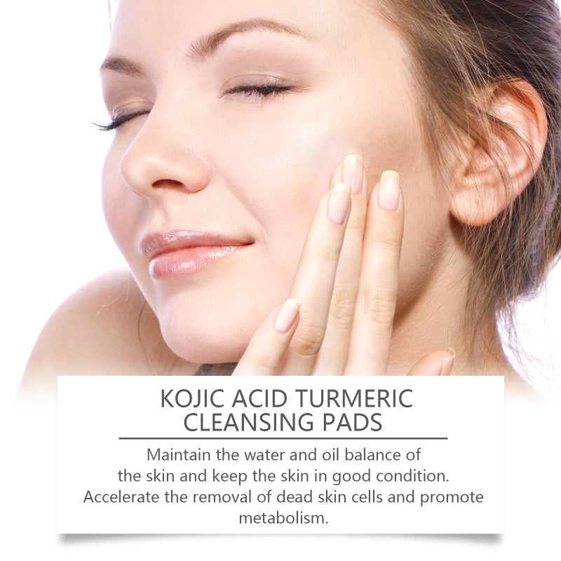 EELHOE Kojic acid and turmeric cleansing pads - Beauty EELHOE COSMETICS