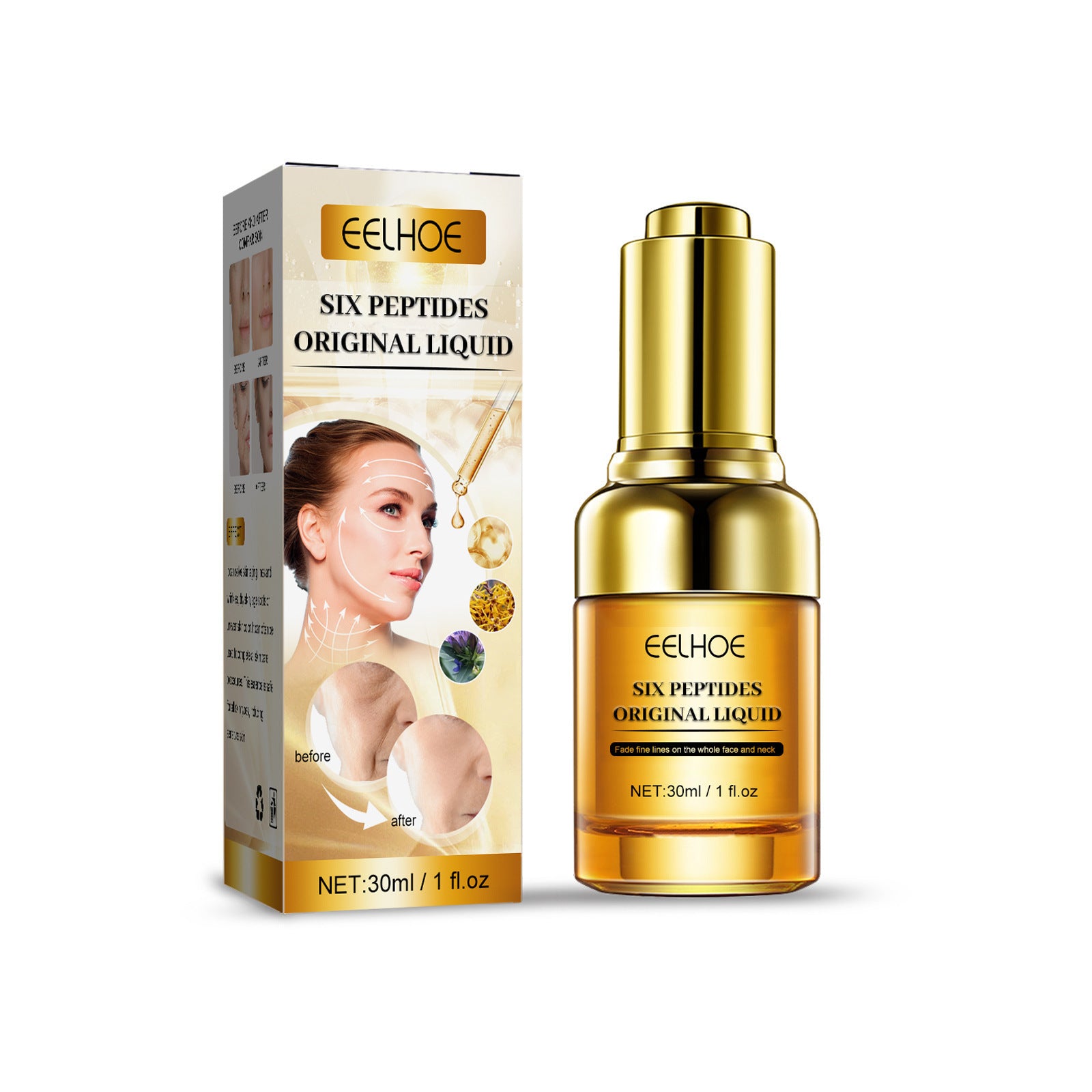 EELHOE Lifting And Firmg Moisturizing And Nourishing Skin Fading Wrinkle Anti-Aging Essence 30ml EELHOE COSMETICS