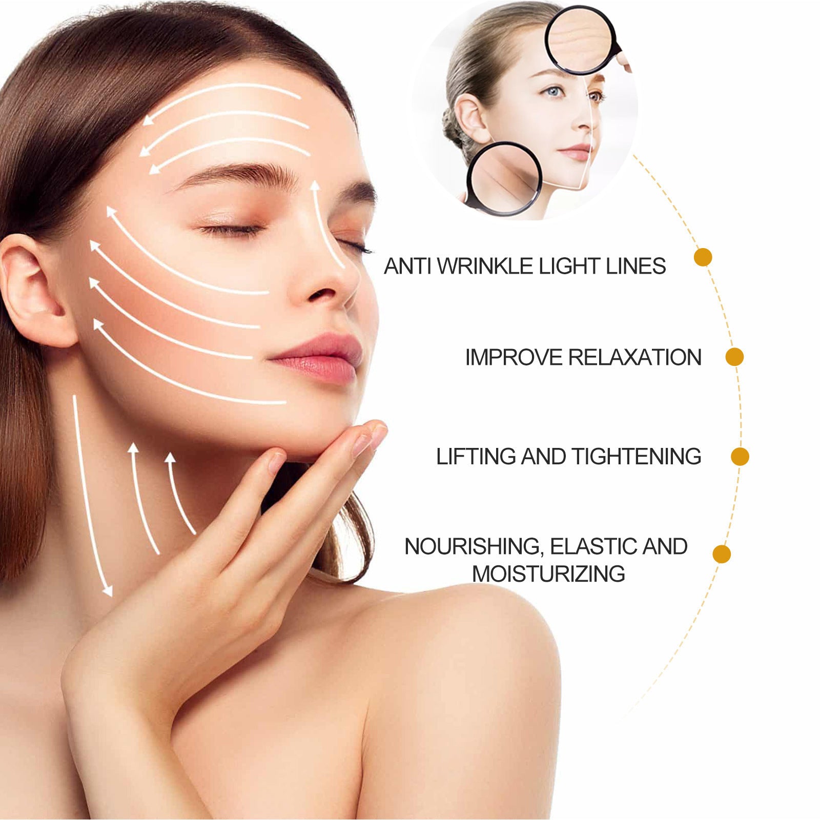 EELHOE Lifting And Firmg Moisturizing And Nourishing Skin Fading Wrinkle Anti-Aging Essence EELHOE COSMETICS