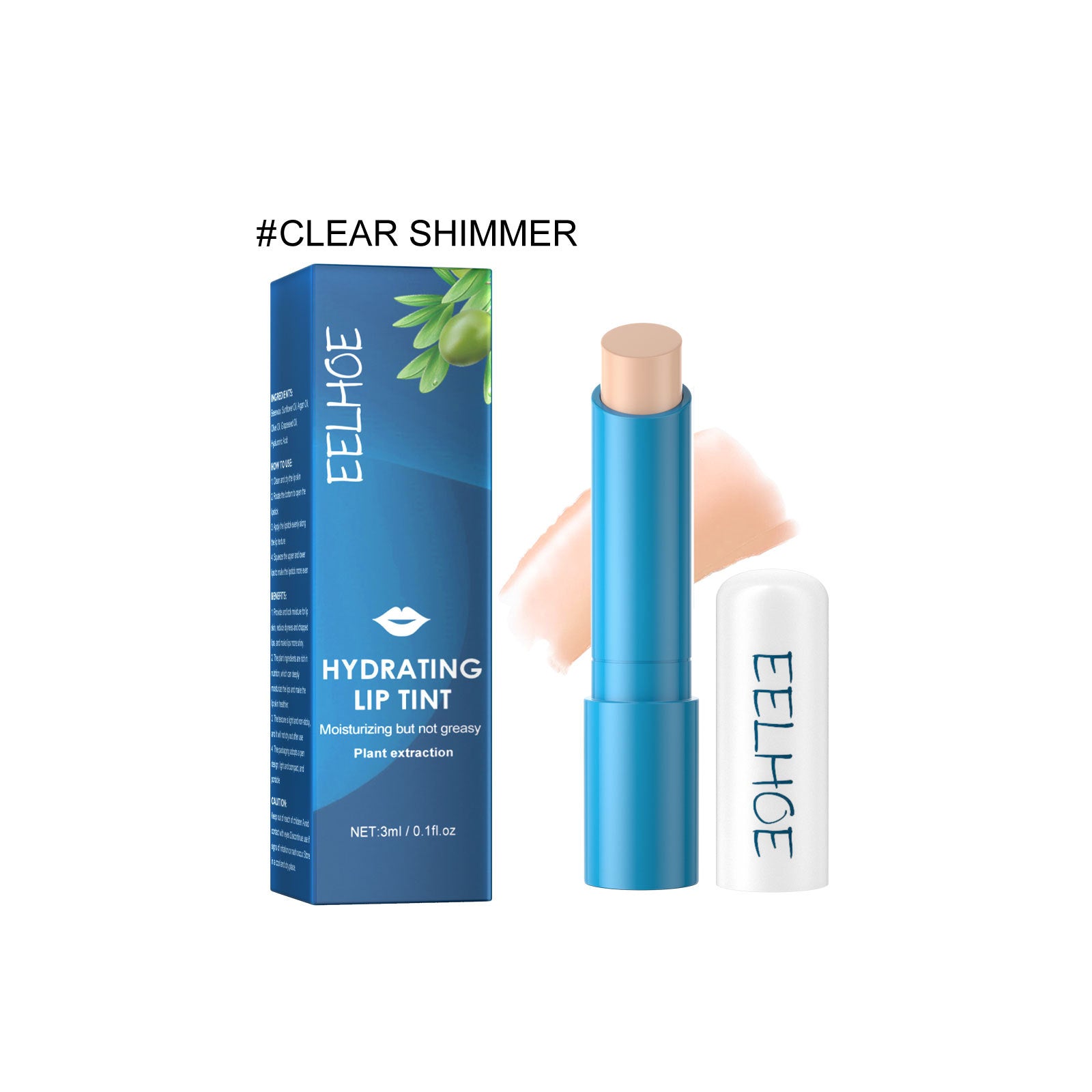 EELHOE Moisturizing Lip Gloss Deep Hydrating Repair Lasting Lip Guard Clear And Shining EELHOE COSMETICS