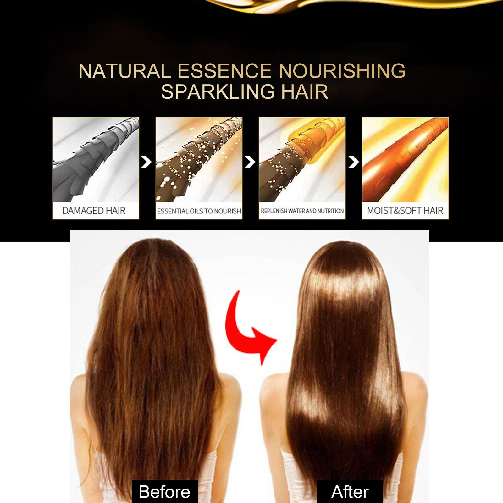 EELHOE Moroccan Argan oil Hair Smoothing Care Essential Oil EELHOE COSMETICS