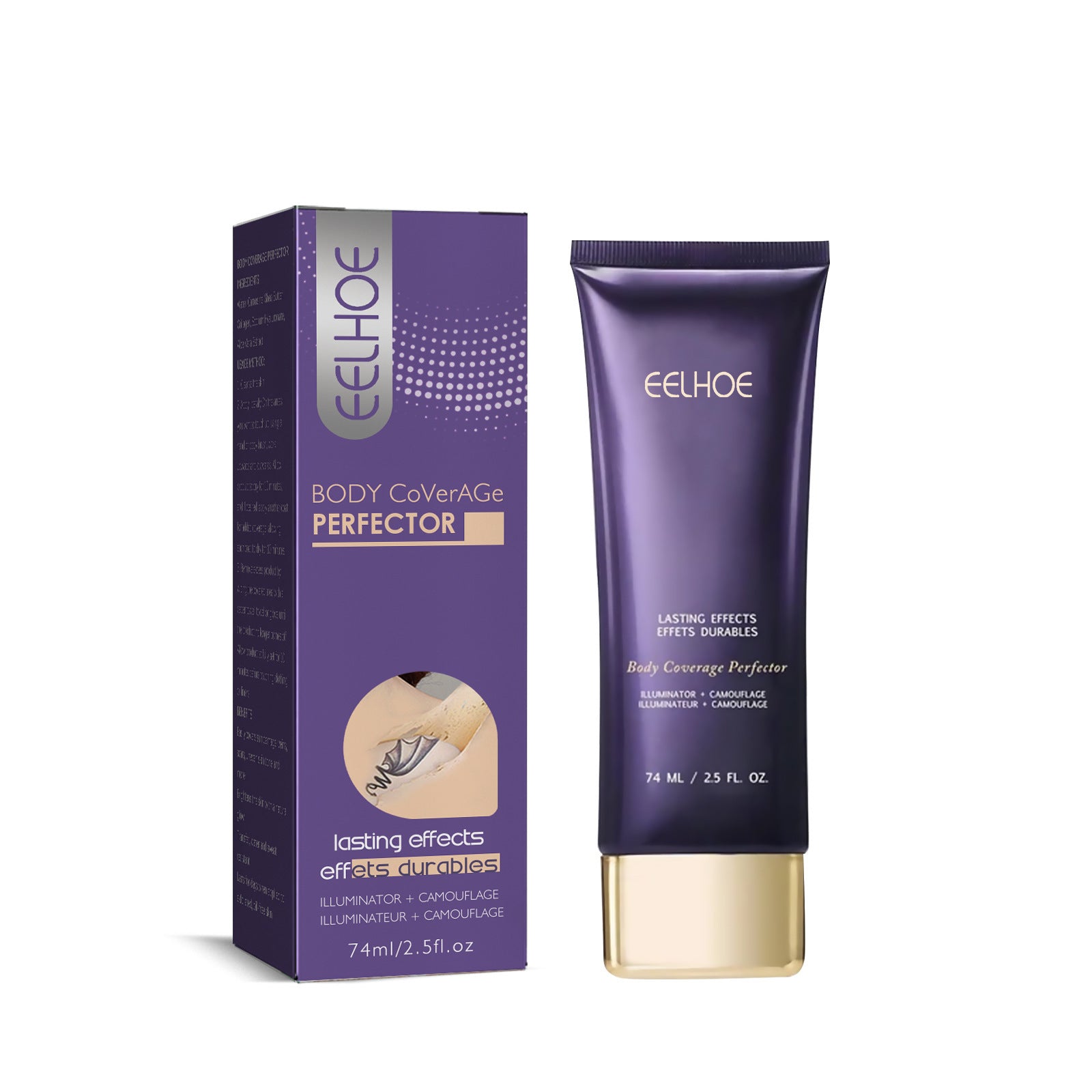 EELHOE New Tattoo Concealer Full Coverage Repair Cream 74ml EELHOE COSMETICS
