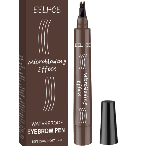 EELHOE Eyebrow Waterproof Pen – Long-Lasting, Natural & Smudge-Proof Dark brown EELHOE COSMETICS