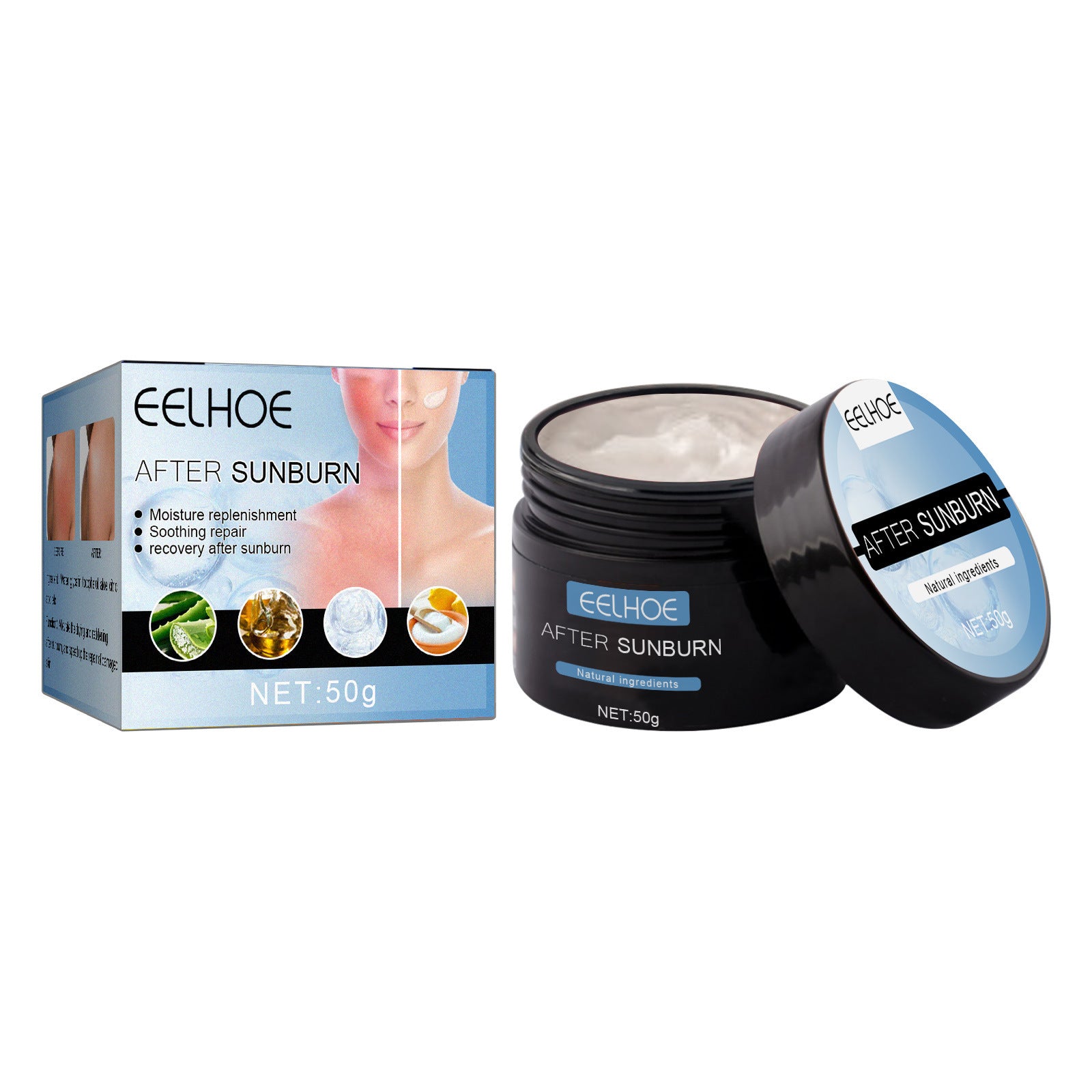 EELHOE Wheat Complexion Body Tanning Moisturizing Sunshine repair cream EELHOE COSMETICS