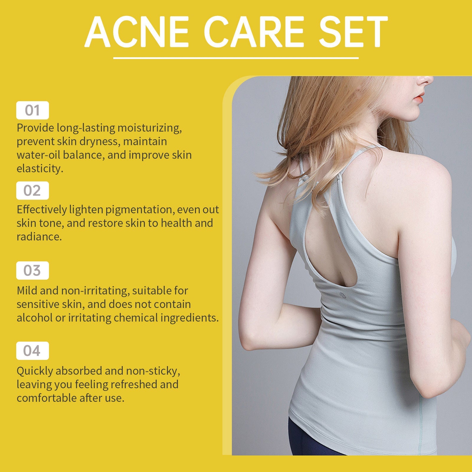EELOE Acne Skin Skin Care Set Care Tender EELHOE COSMETICS