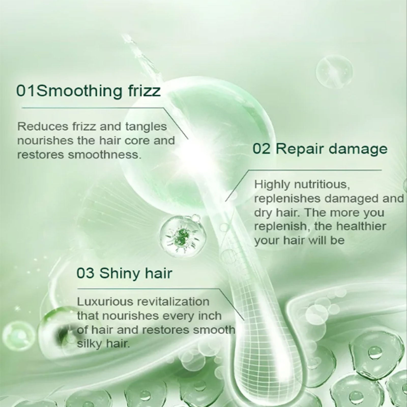 EELHOE Smooth Hair Care Repair Cream Smooth Frizz EELHOE COSMETICS